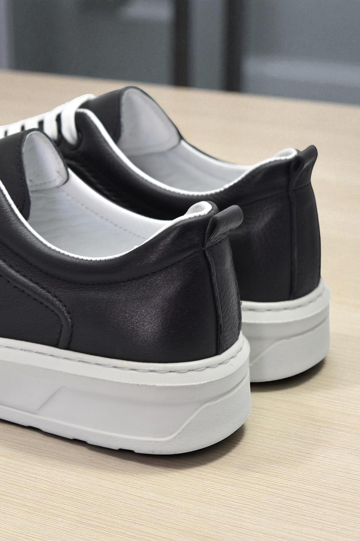 TAB476 Ortopedik Taban Hakiki Deri Erkek Ayakkabı Casual Günlük Erkek Ayakkabı - Görsel 6