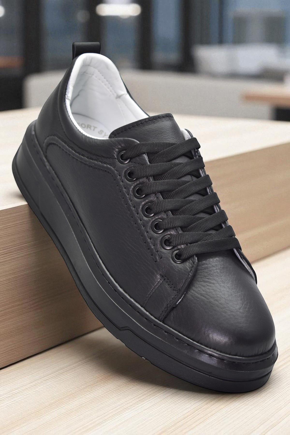 TAB475 Ortopedik Taban Hakiki Deri Erkek Ayakkabı Casual Günlük Erkek Ayakkabı - Görsel 2