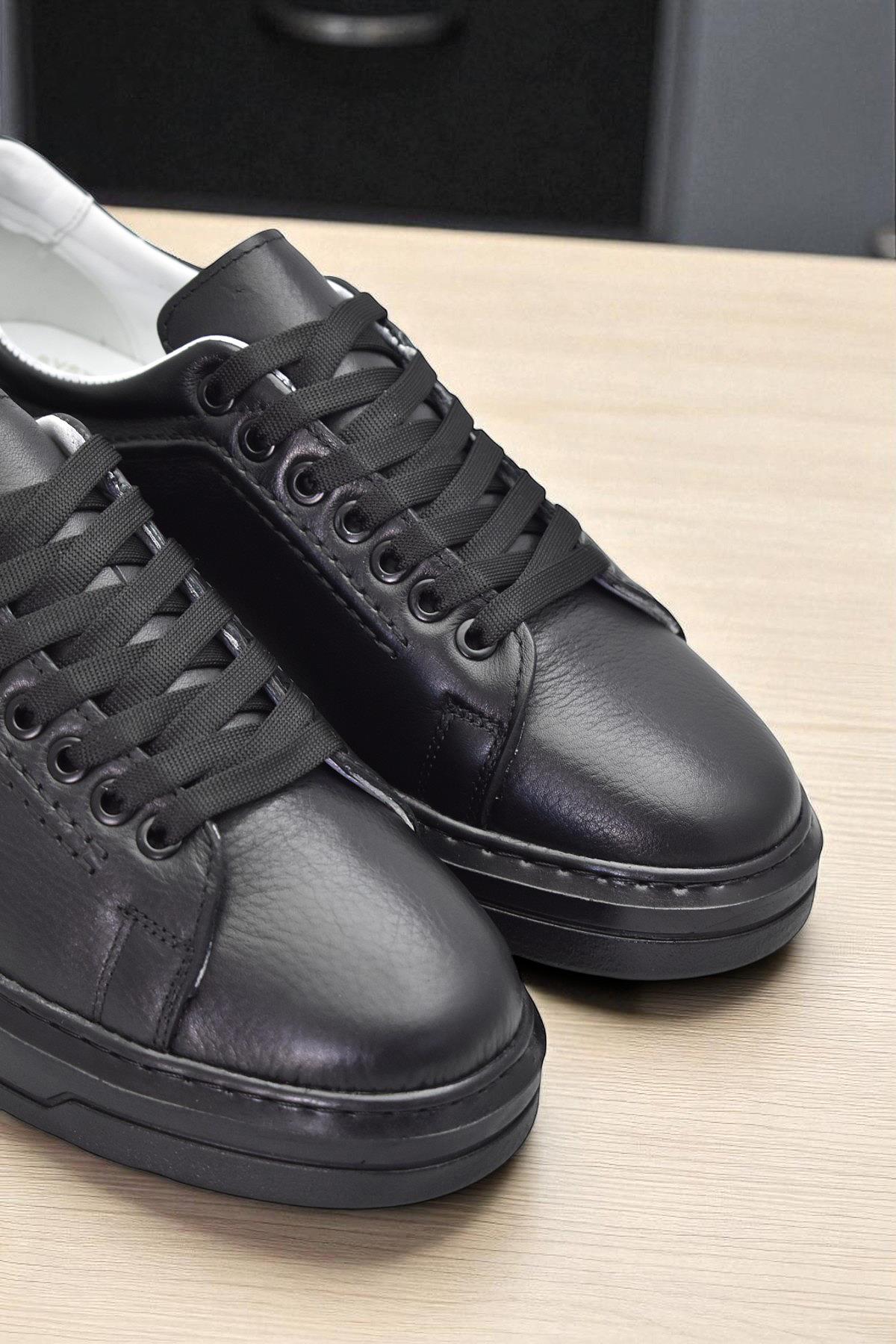 TAB475 Ortopedik Taban Hakiki Deri Erkek Ayakkabı Casual Günlük Erkek Ayakkabı - Görsel 7