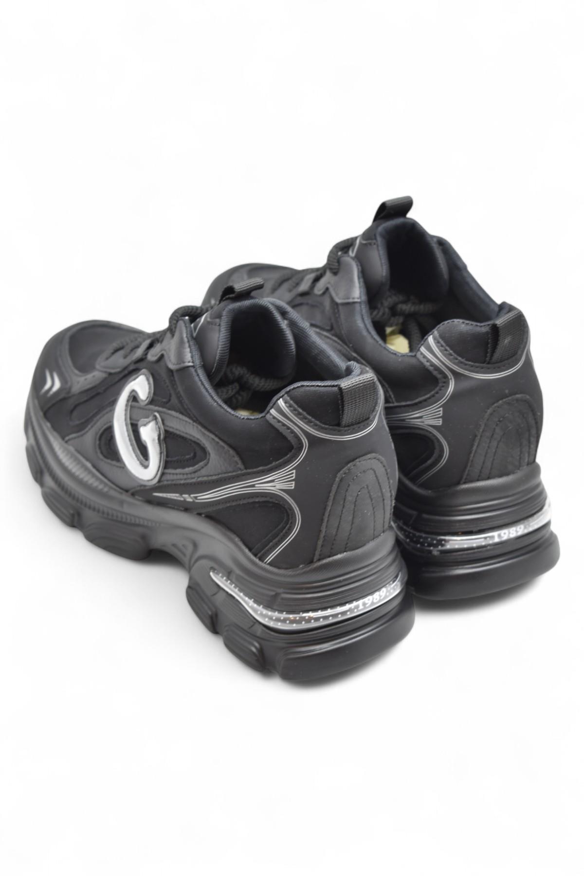 Full Ortopedik Taban Günlük Kadın Spor Ayakkabı Kalın Taban İçten Dolgu Taban 24K450 - Görsel 5