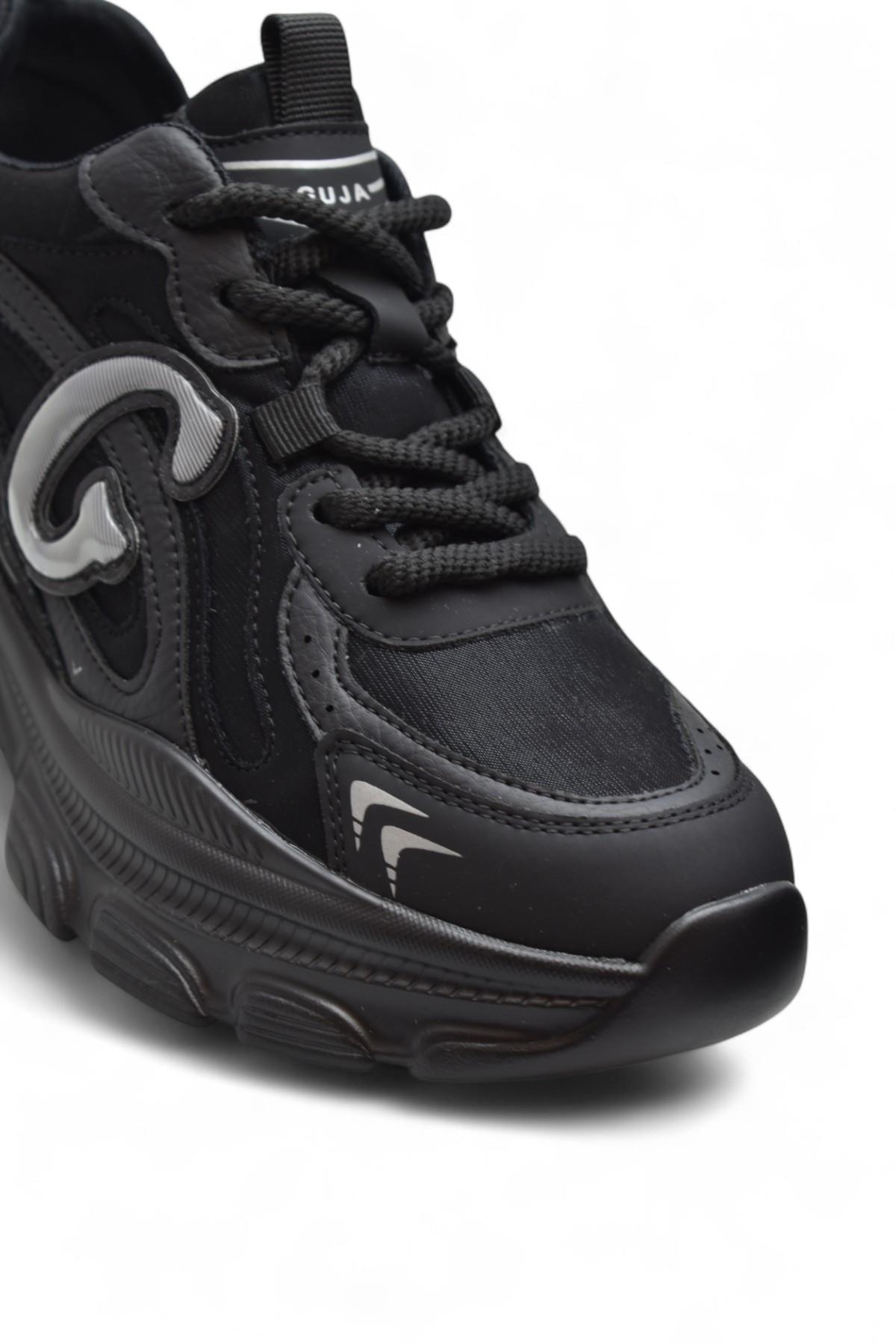 Full Ortopedik Taban Günlük Kadın Spor Ayakkabı Kalın Taban İçten Dolgu Taban 24K450 - Görsel 7