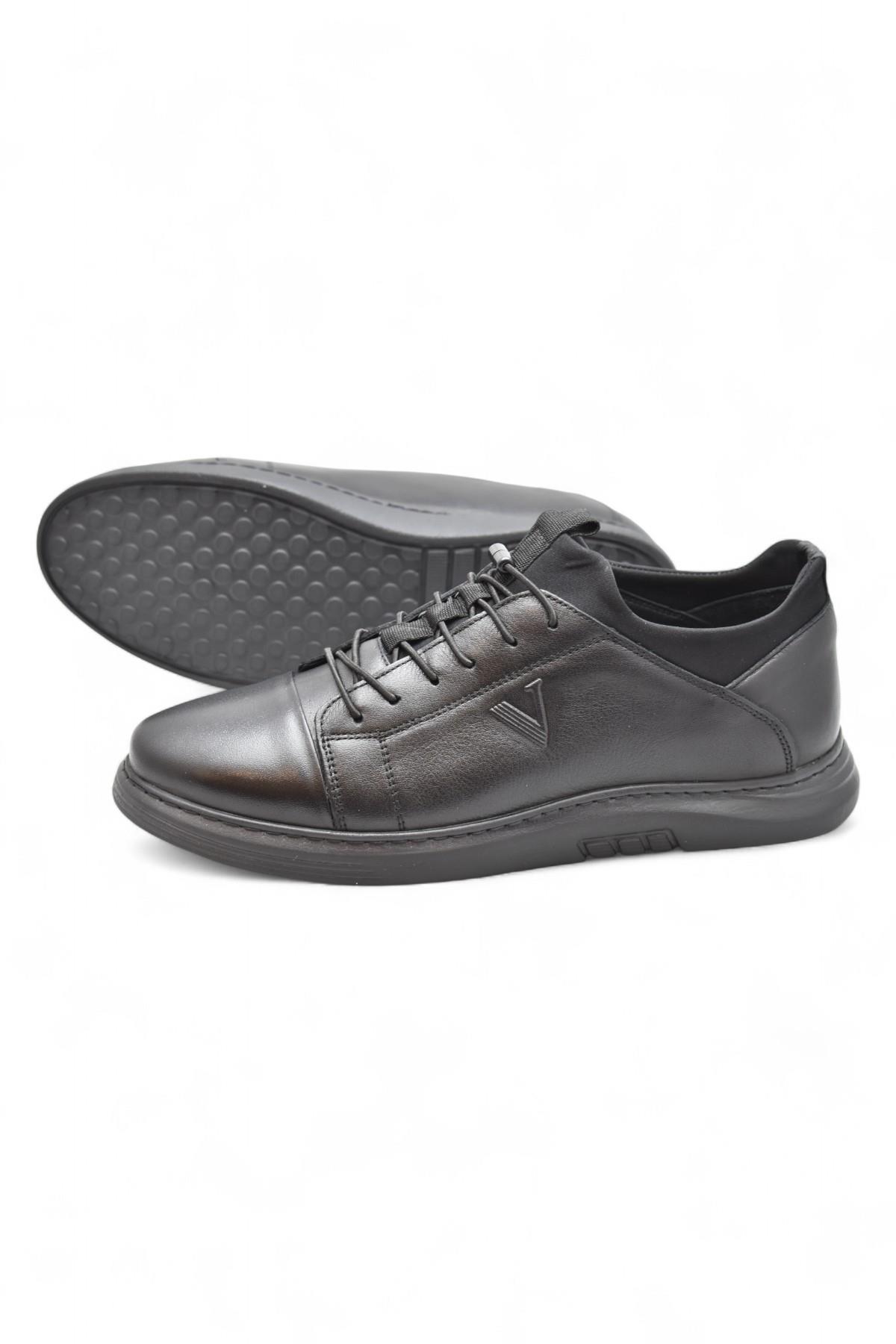 4467 Ortopedik Taban Günlük Hakiki Deri Erkek Ayakkabı Casual Erkek Deri Ayakkabı - Görsel 2