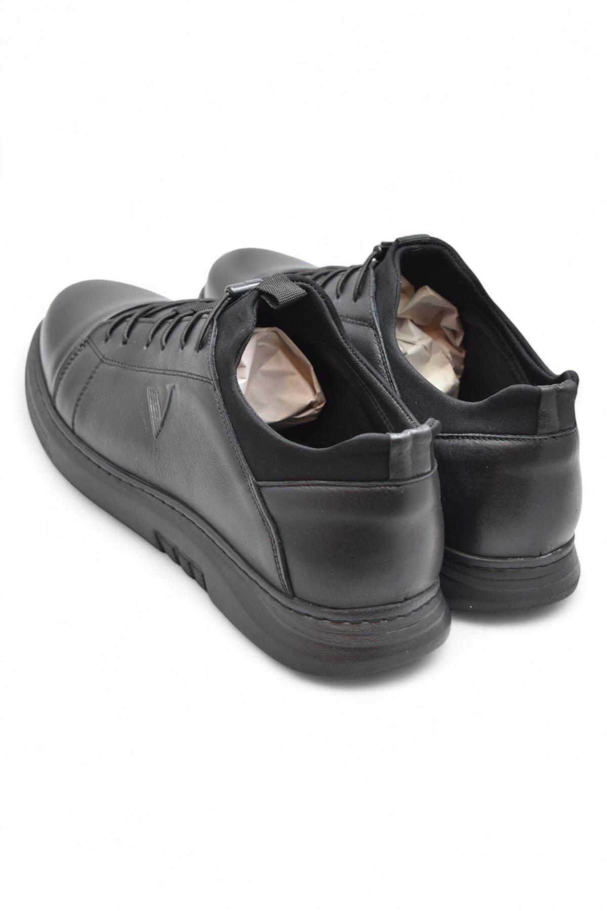 4467 Ortopedik Taban Günlük Hakiki Deri Erkek Ayakkabı Casual Erkek Deri Ayakkabı - Görsel 5