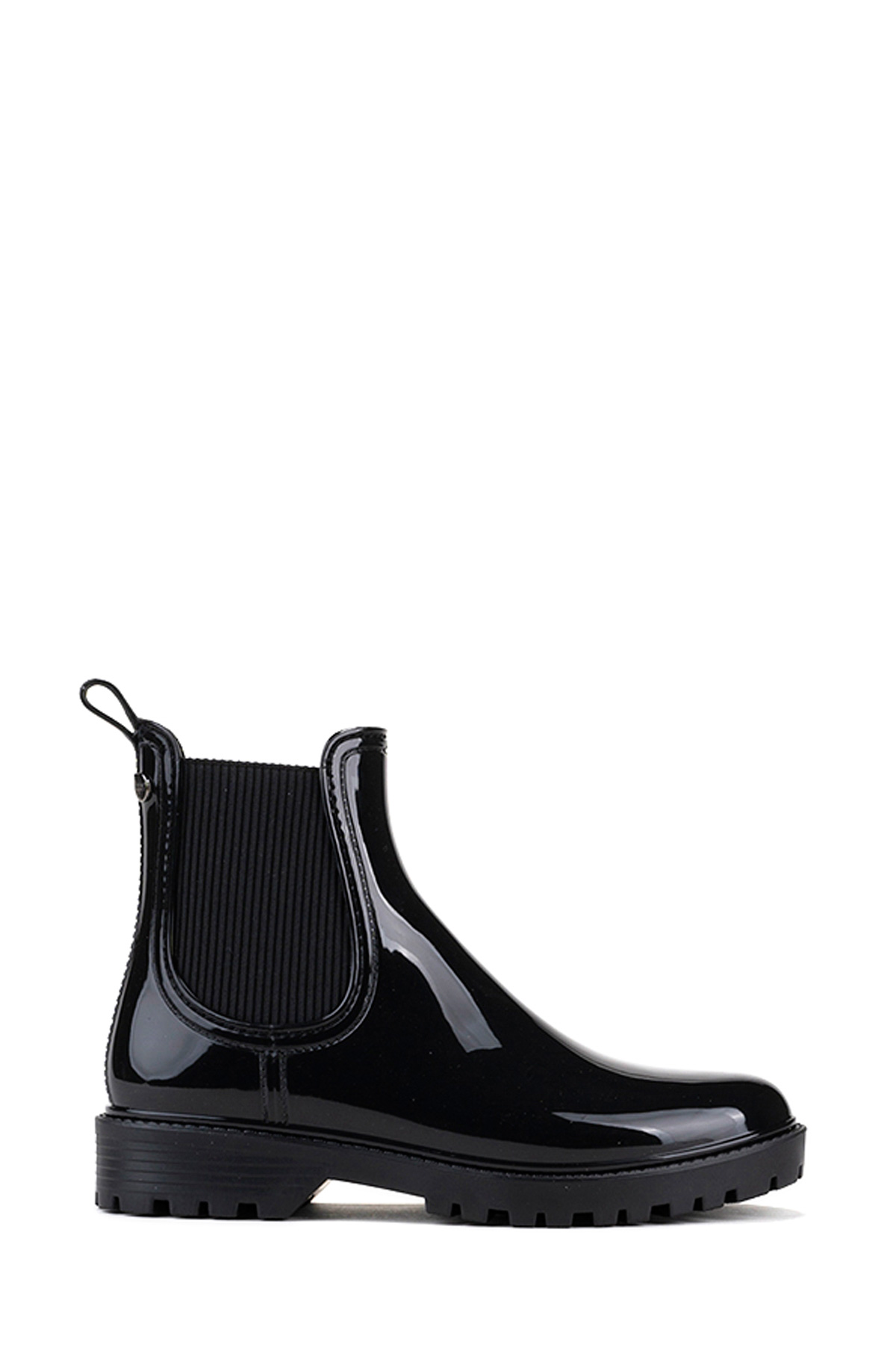 TRAK Siyah Kadın Yağmur Botu - Görsel 4