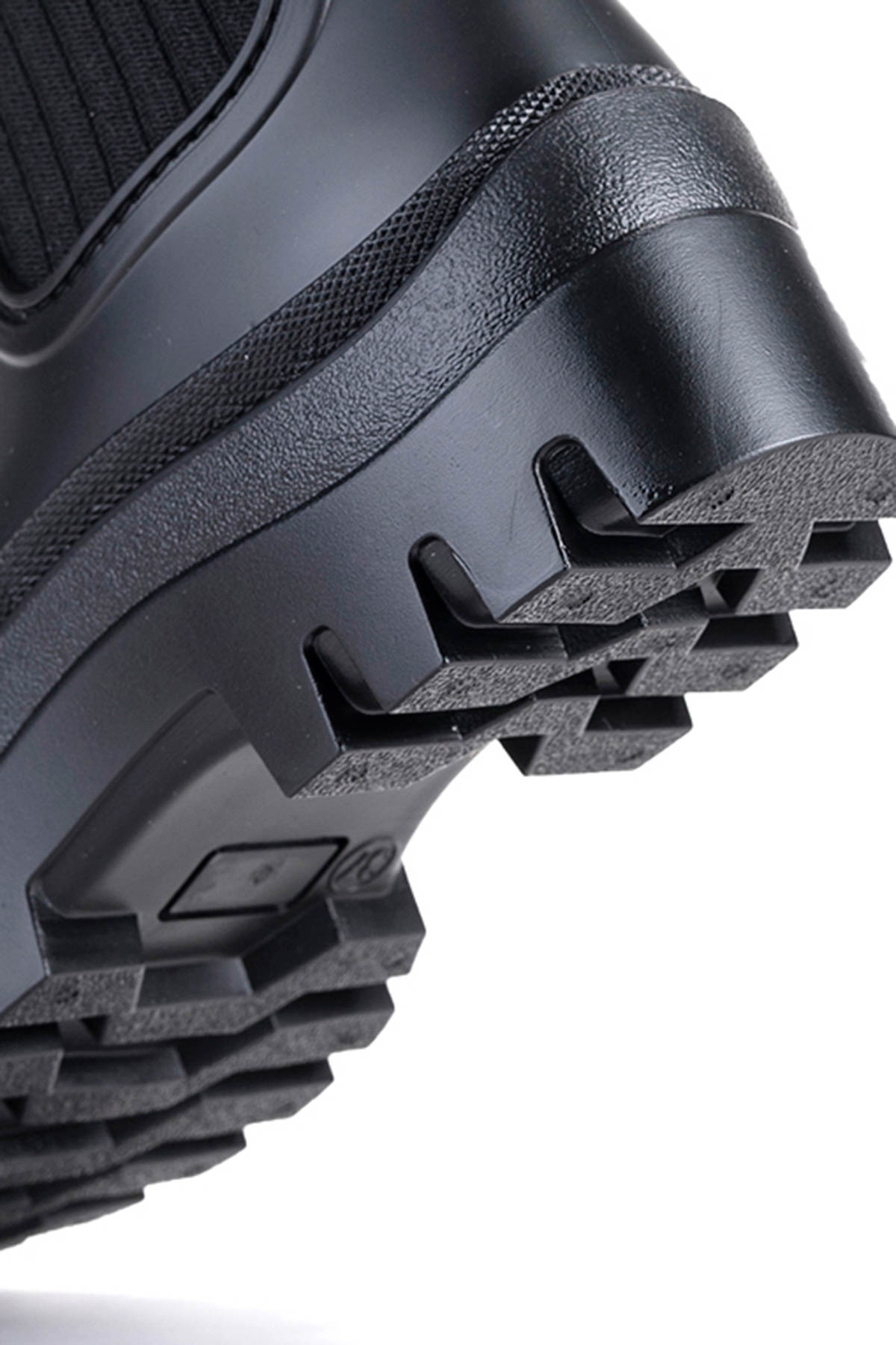 W10280 SOUL BLACK Siyah Kadın Yağmur Botu - Görsel 5