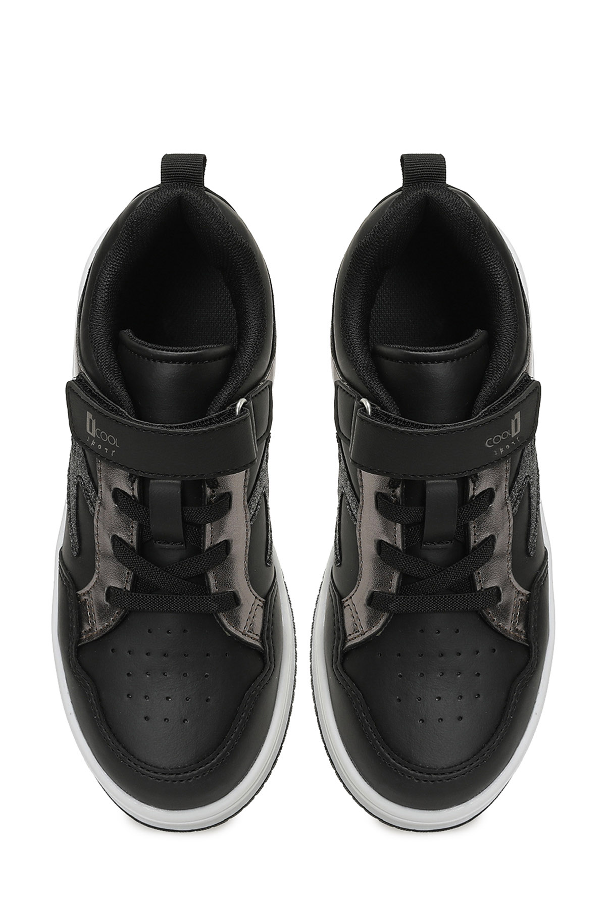 JAKE F 5PR Siyah Kız Çocuk Sneaker - Görsel 5