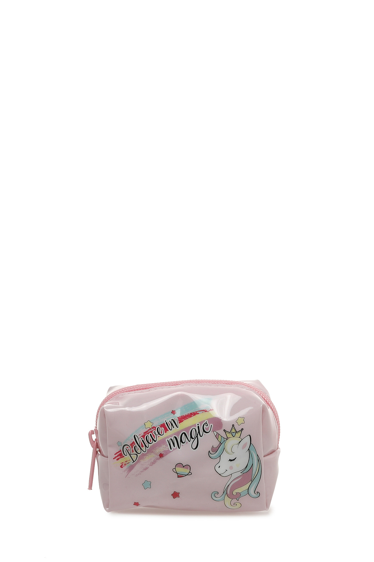 BELIEVE UNICORN BZK 5PR PEMBE MULTI Kız Çocuk Bozuk Para Cüzdanı