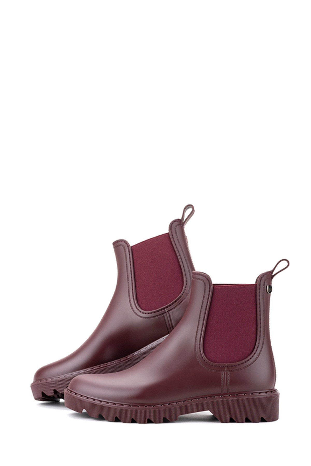CHLOE MC Bordo Kadın Yağmur Botu - Görsel 7