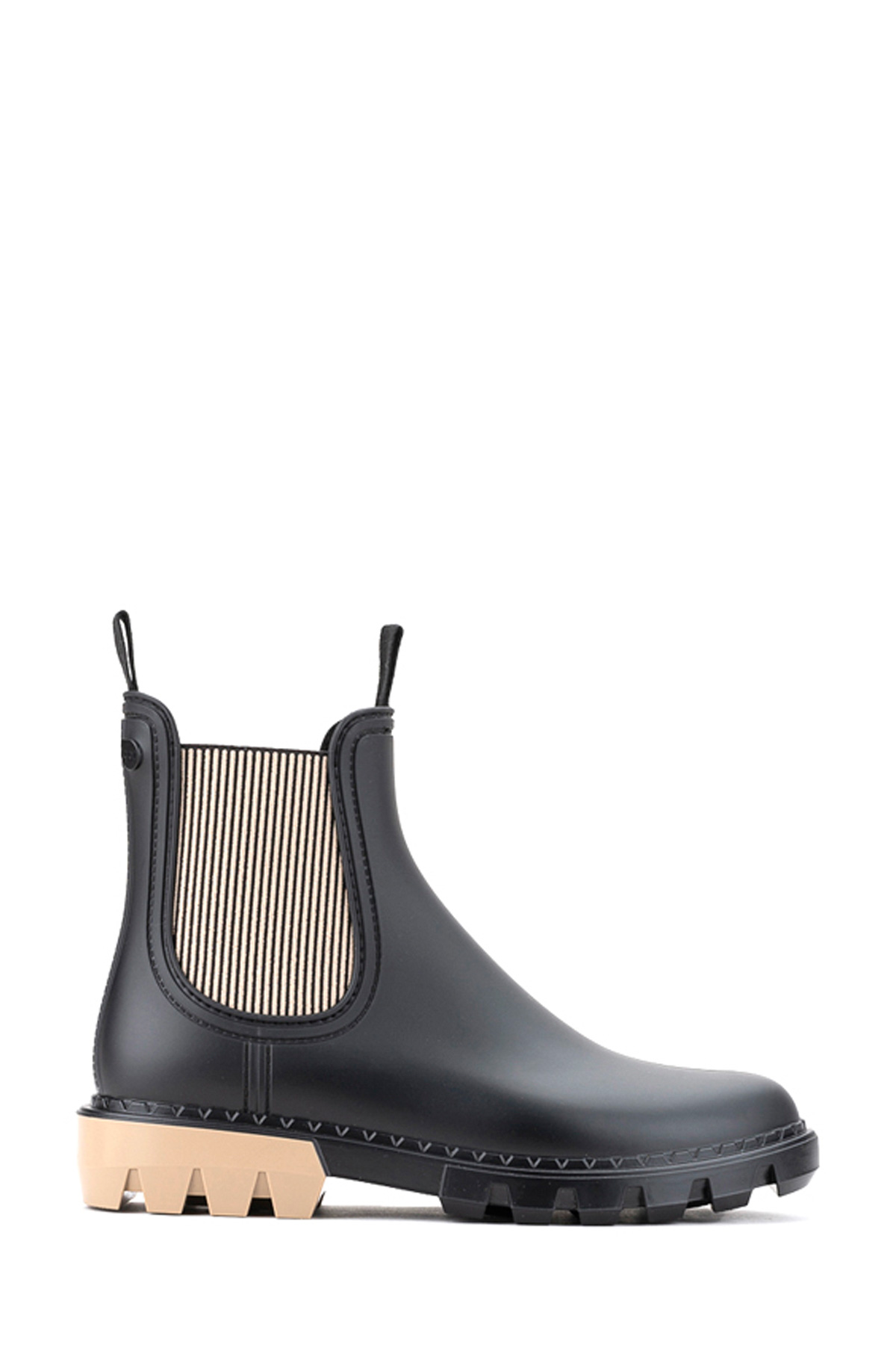 ROCK BICOLOR Bej Kadın Yağmur Botu - Görsel 2