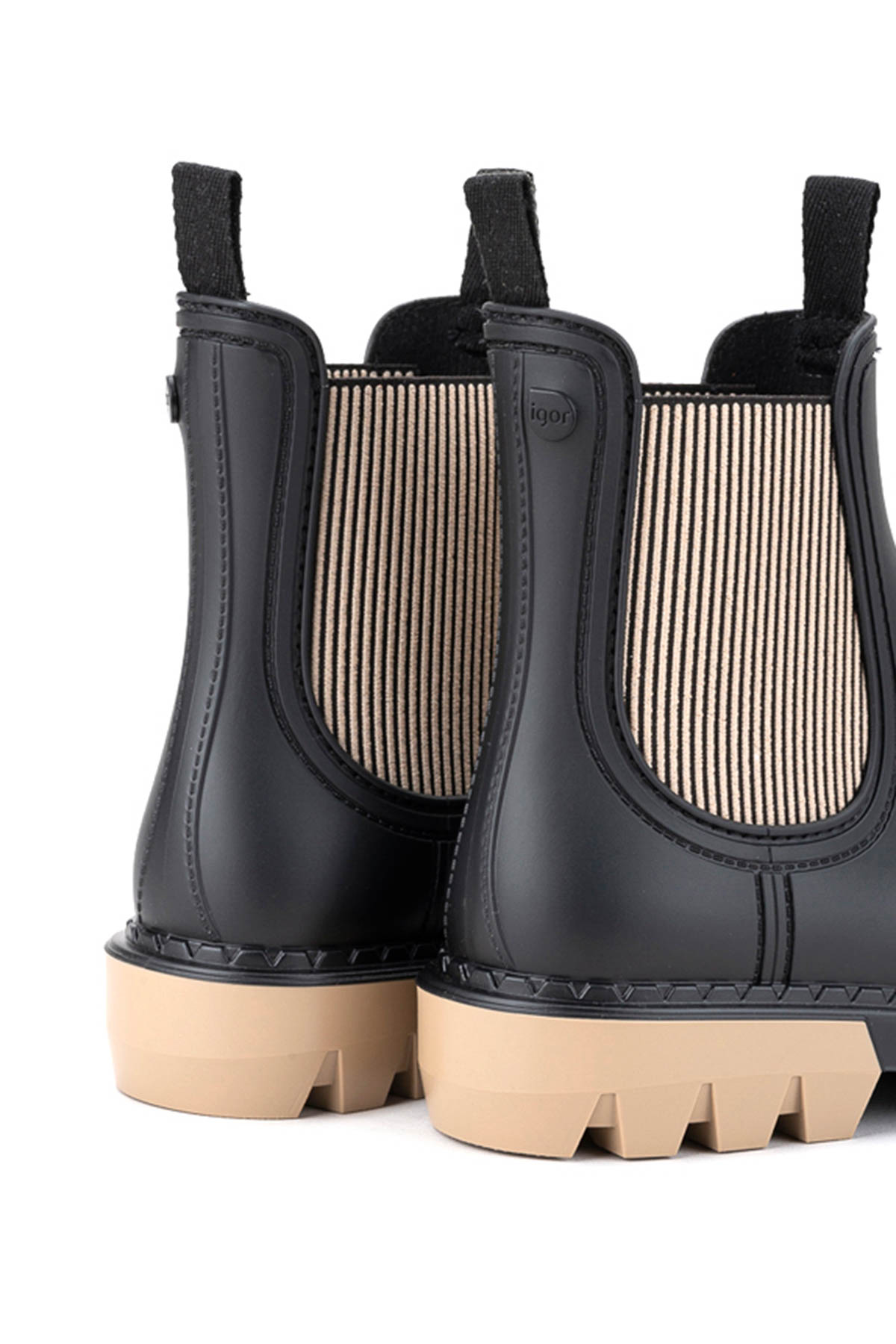 ROCK BICOLOR Bej Kadın Yağmur Botu - Görsel 5