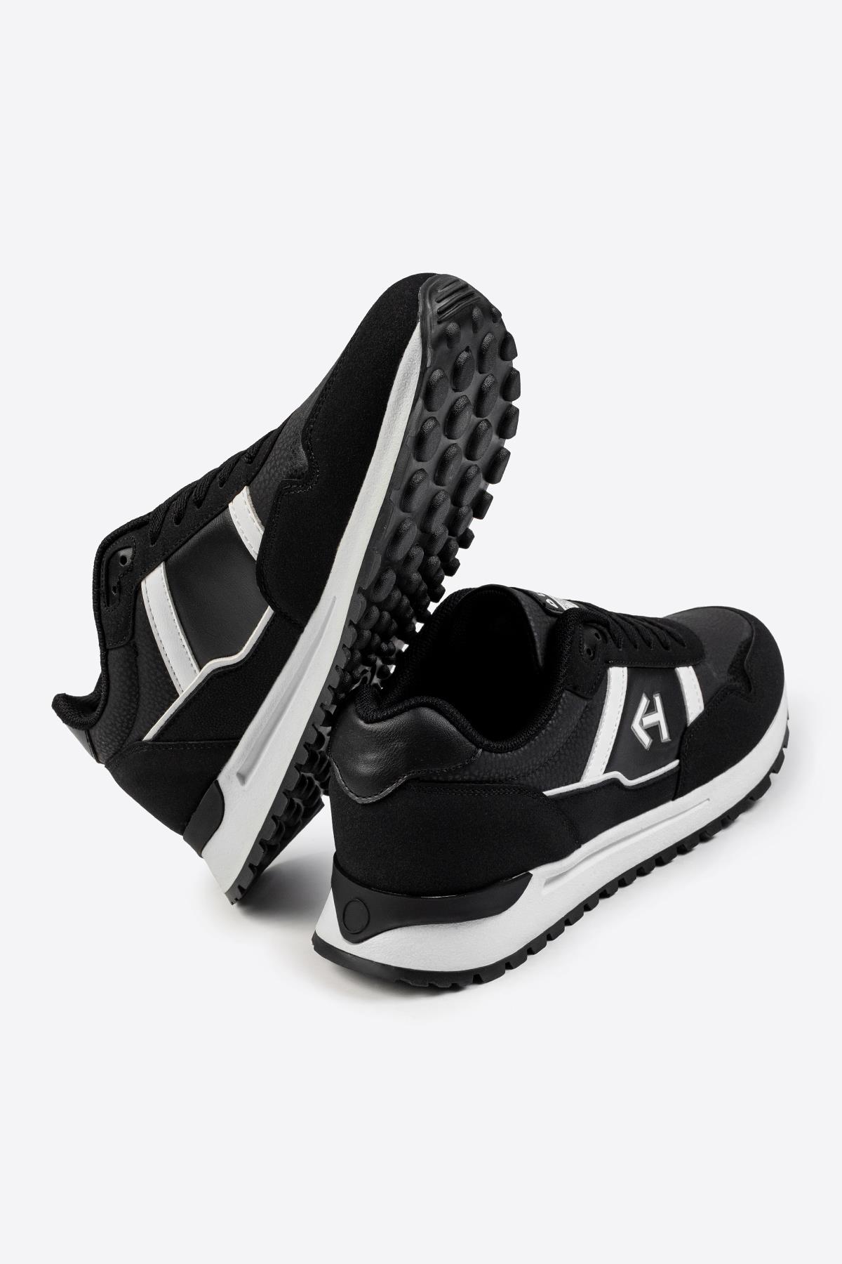 Logo Baskılı Erkek Premium Sneaker - Görsel 4