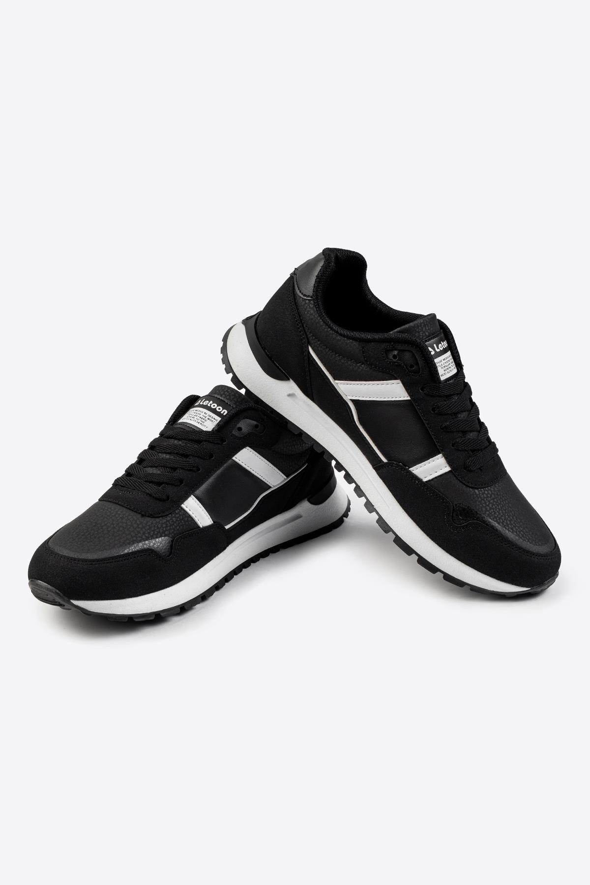 Logo Baskılı Erkek Premium Sneaker - Görsel 5