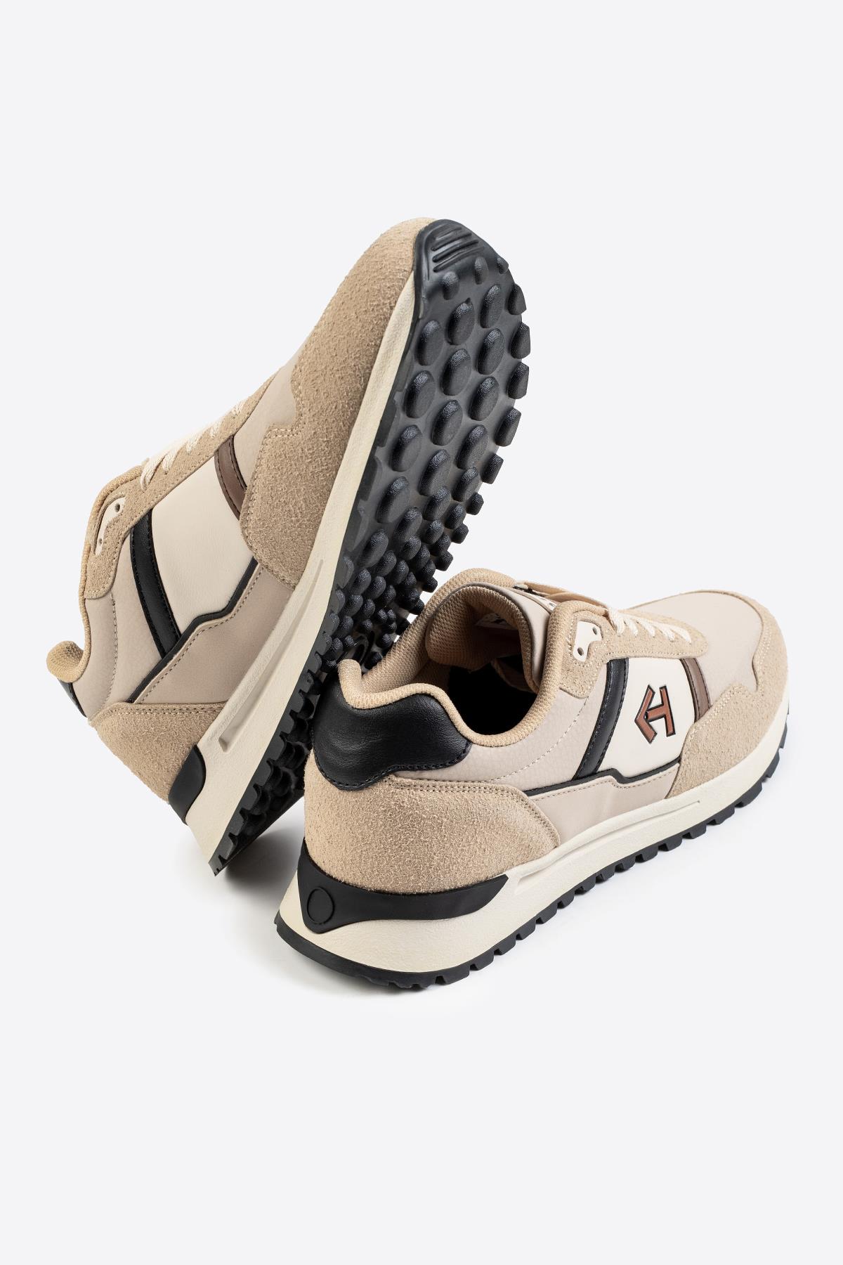 Logo Baskılı Erkek Premium Sneaker - Görsel 5