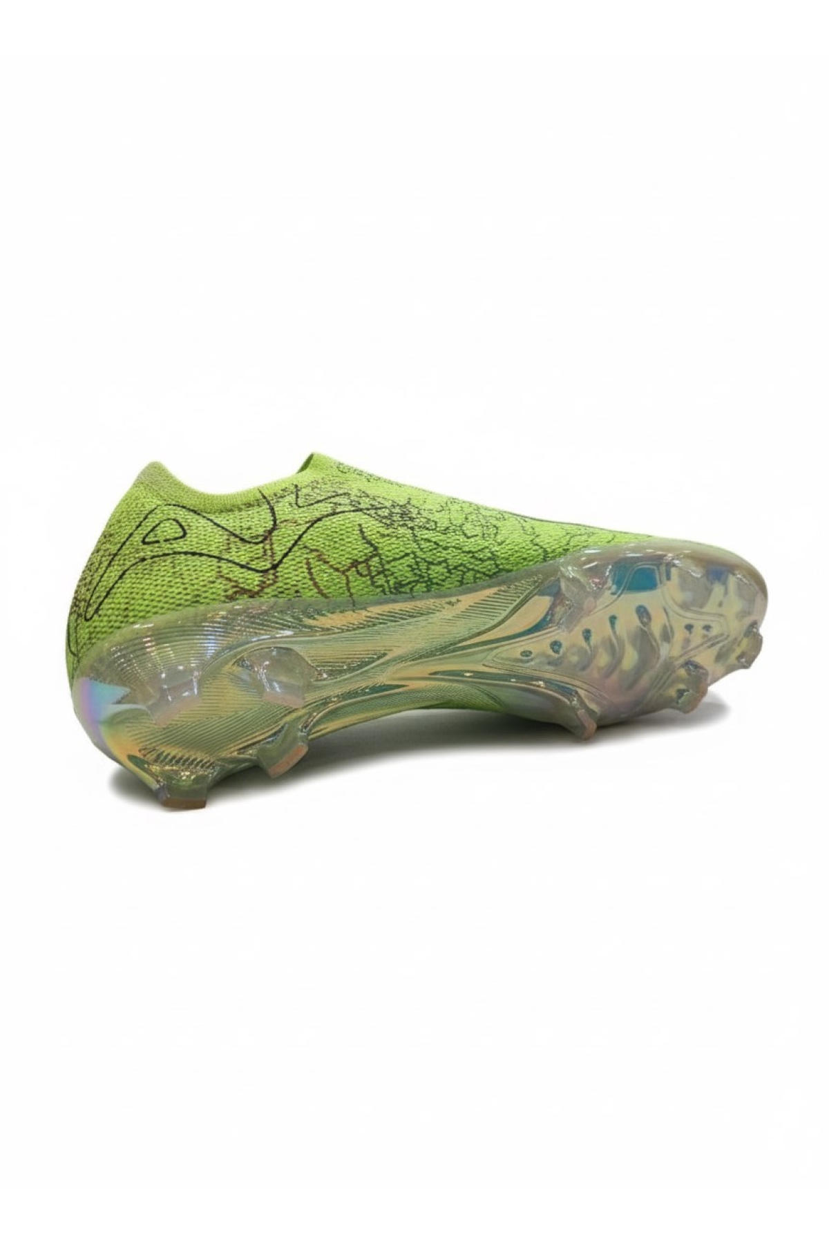 Yarı Prof. Hologram Taban Erkek Çoraplı Super Mercury Krampon Ayakkabı - Görsel 6