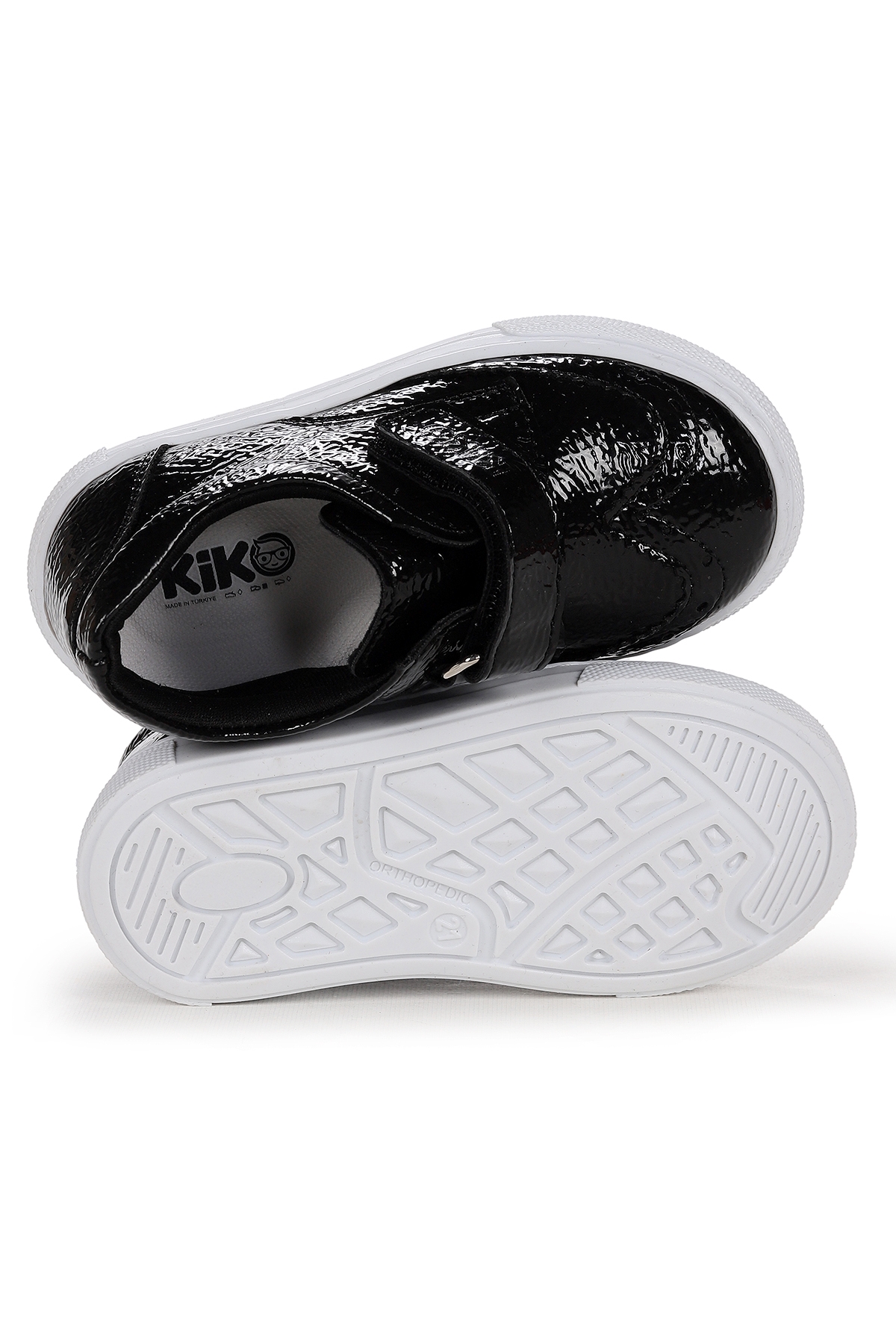 Richie Rugan Cırtlı Günlük Erkek Bebek Casual Ayakkabı Siyah - Görsel 6