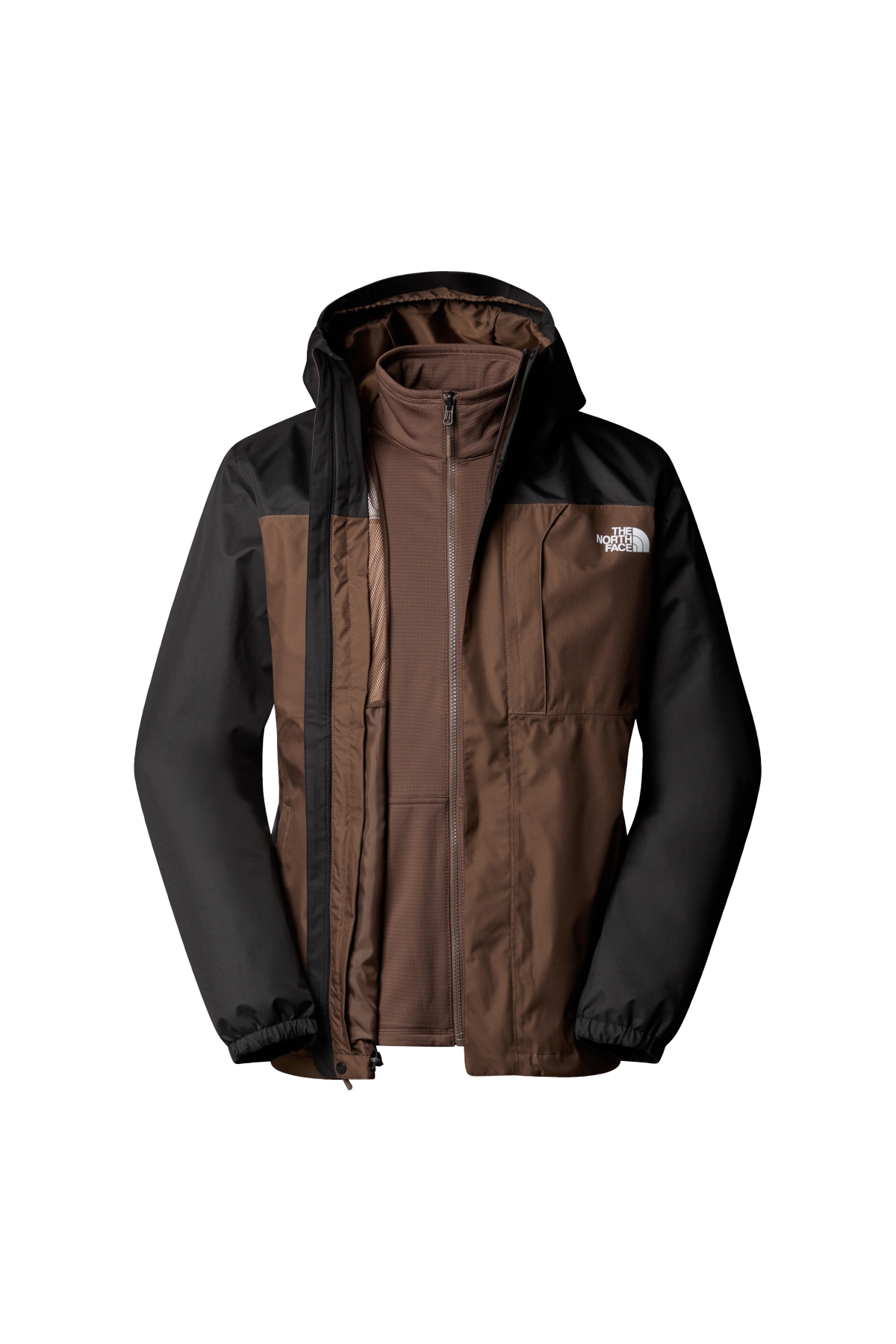 4*5様 THE NORTH FACE MA1 Verb QThree Jack M Quest Trıclımate Jacket Erkek Kahverengi Mont Nf0a3yfh1oi1