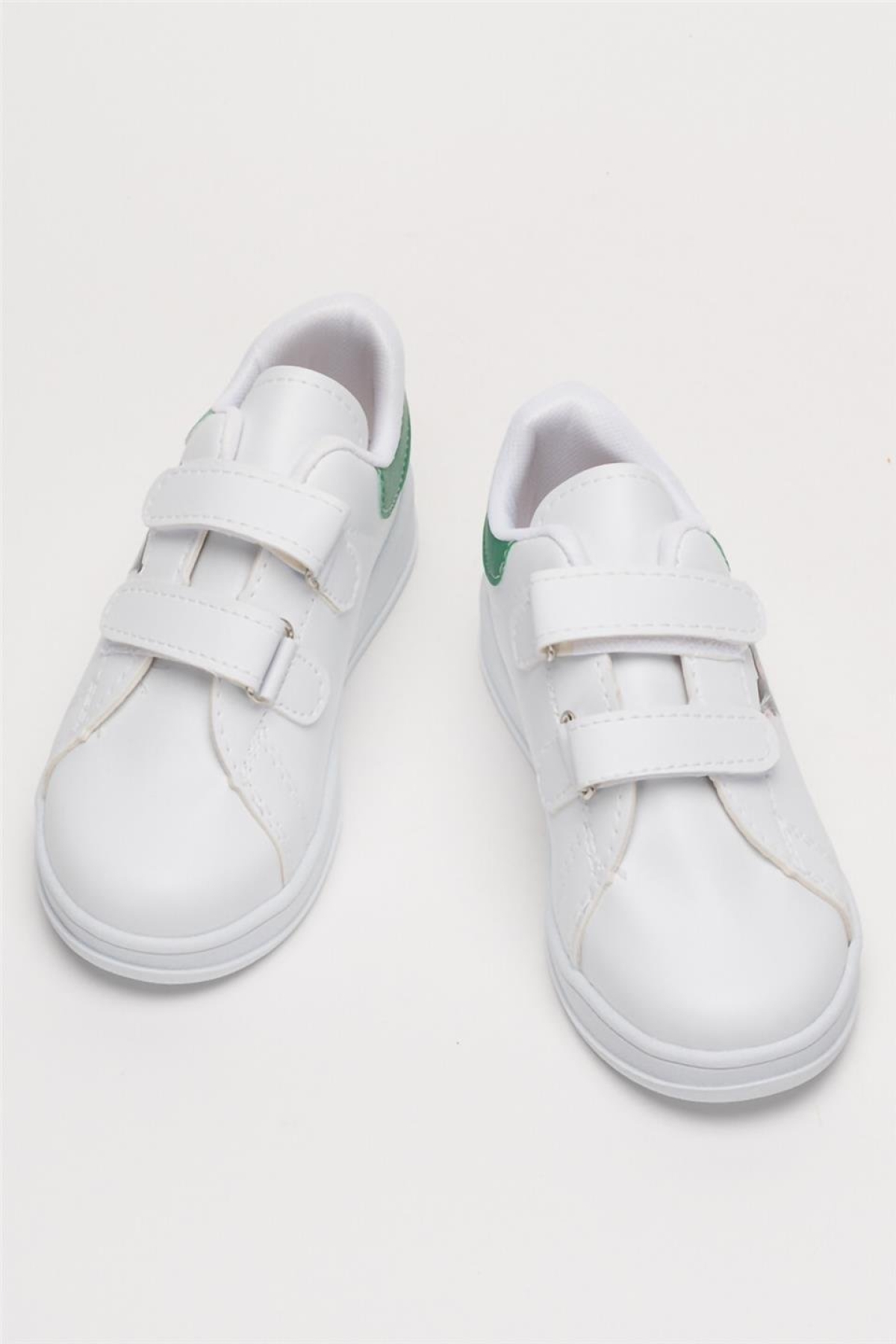 Çocuk Kuromi Baskılı Cırtlı Unisex Spor Ayakkabı YEŞİL - Görsel 7