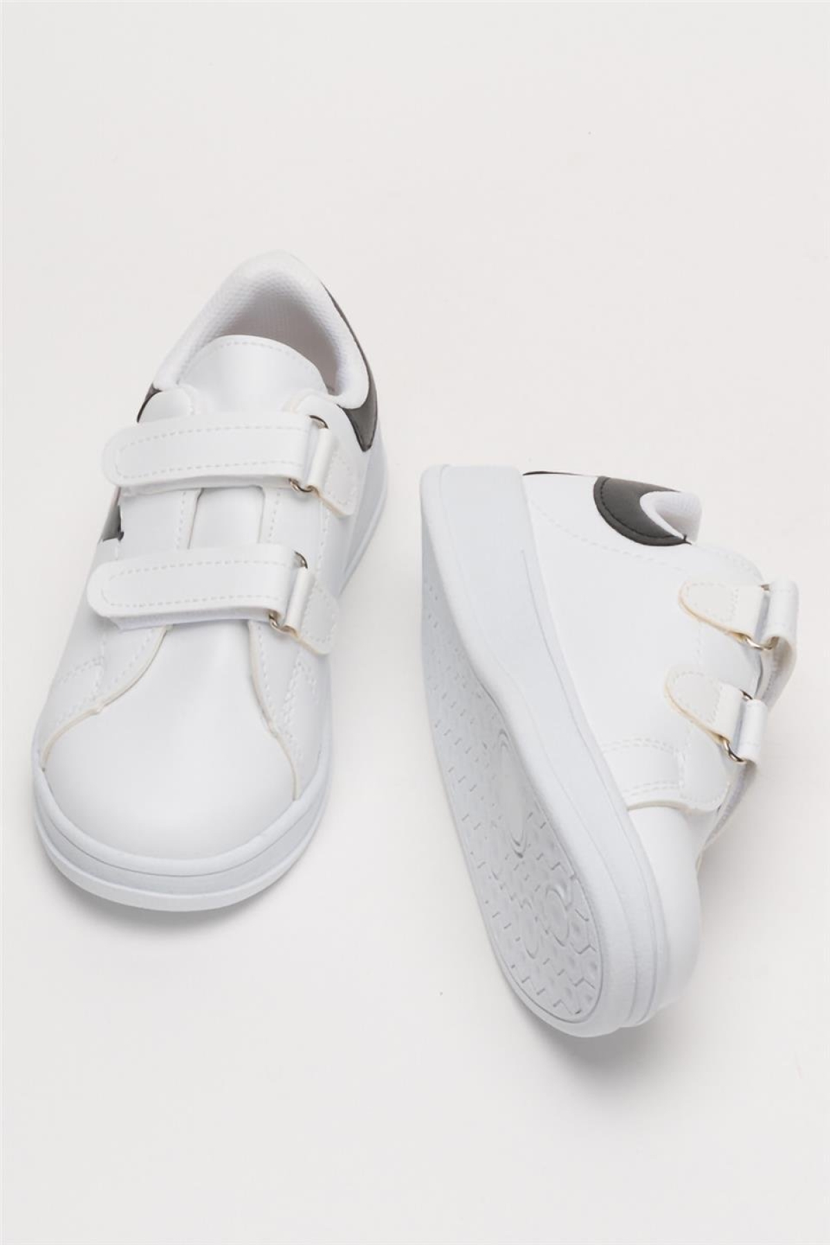 Çocuk Kuromi Baskılı Cırtlı Unisex Spor Ayakkabı SİYAH - Görsel 8