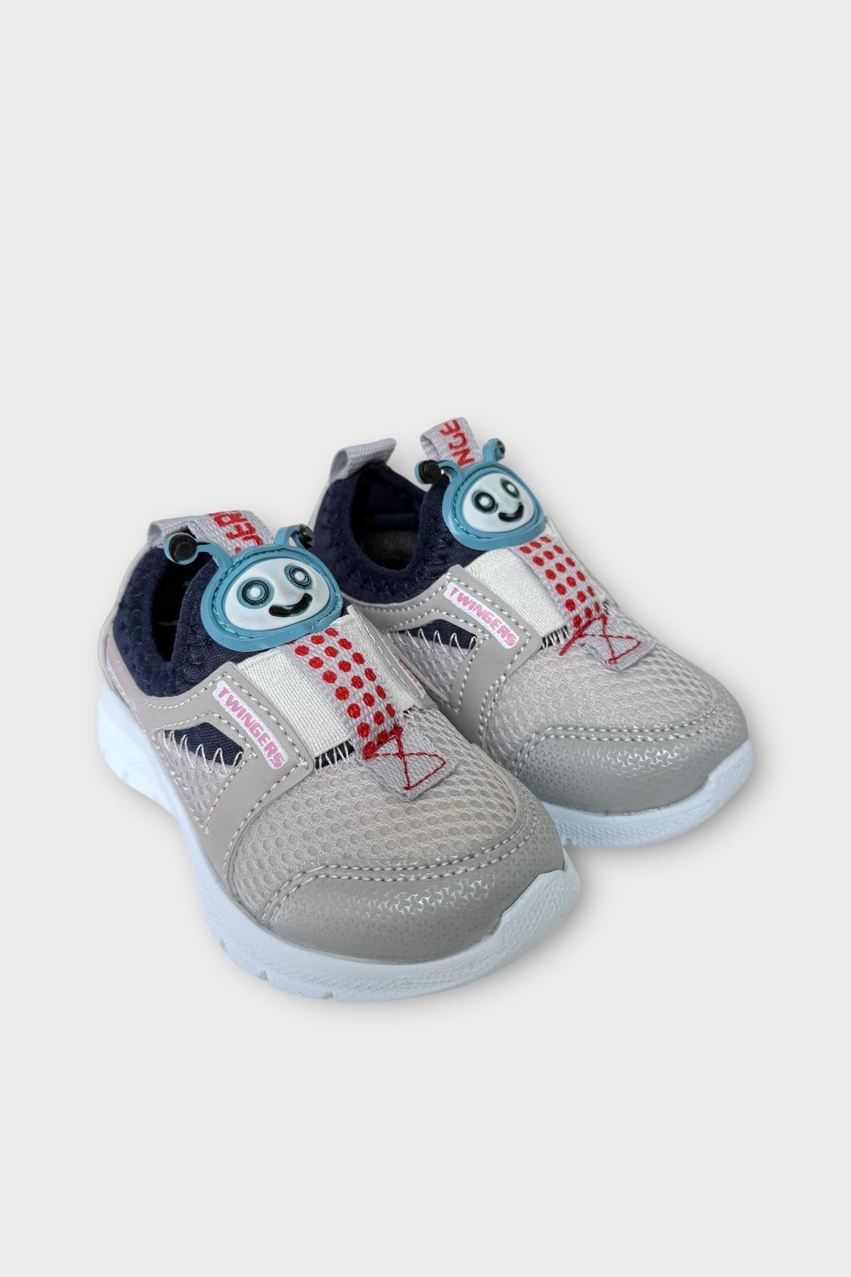 Çocuk Airfile Hafif Taban Kreş Ev Okul Bebe Spor Ayakkabısı FÜME - LACİVERT - Görsel 5