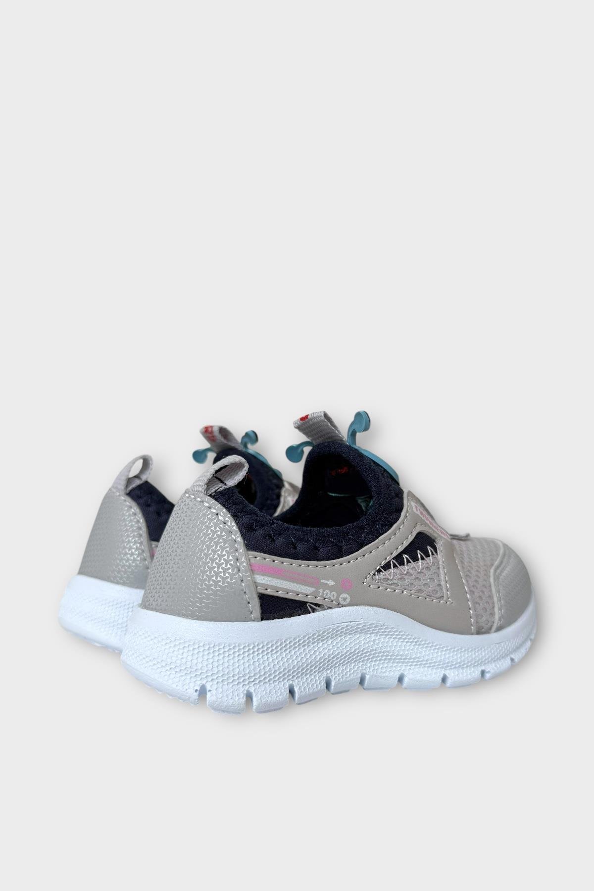 Çocuk Airfile Hafif Taban Kreş Ev Okul Bebe Spor Ayakkabısı FÜME - LACİVERT - Görsel 6