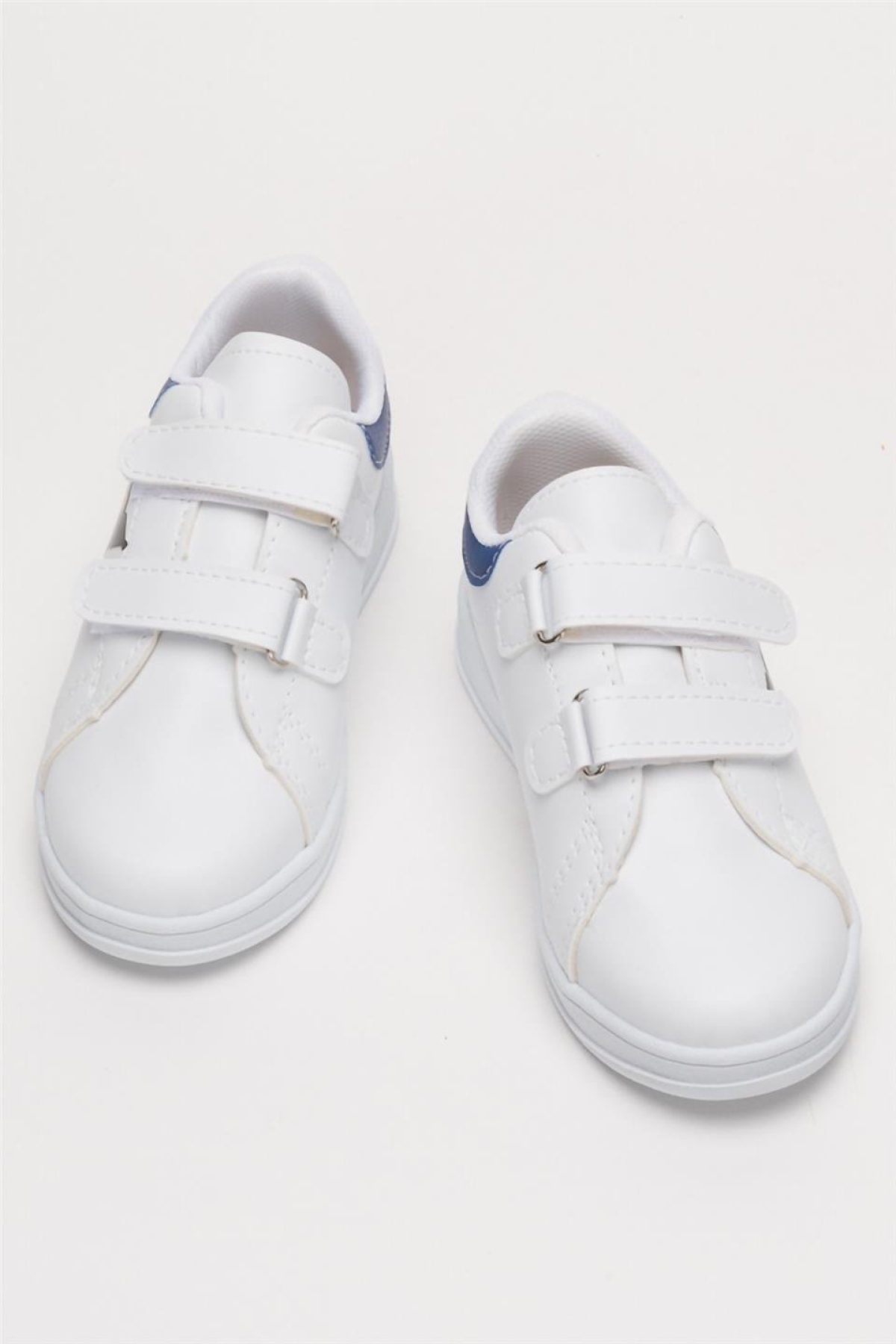 Çocuk Kuromi Baskılı Cırtlı Unisex Spor Ayakkabı LACİVERT - Görsel 7