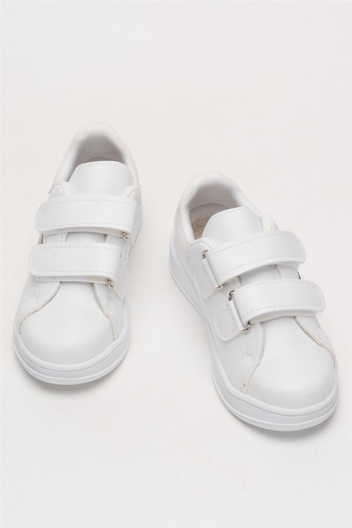 Çocuk Kuromi Baskılı Cırtlı Unisex Spor Ayakkabı BEYAZ - Görsel 7