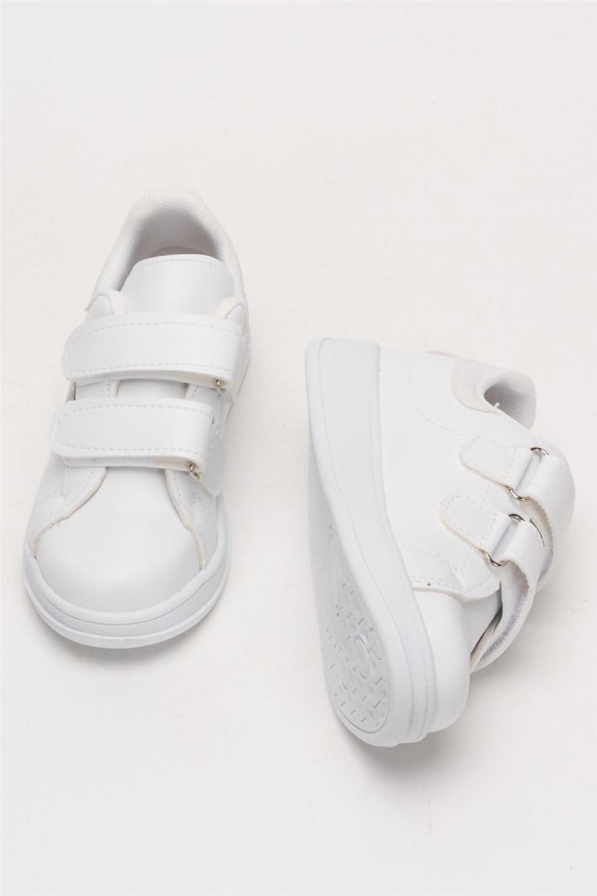Çocuk Kuromi Baskılı Cırtlı Unisex Spor Ayakkabı BEYAZ - Görsel 8