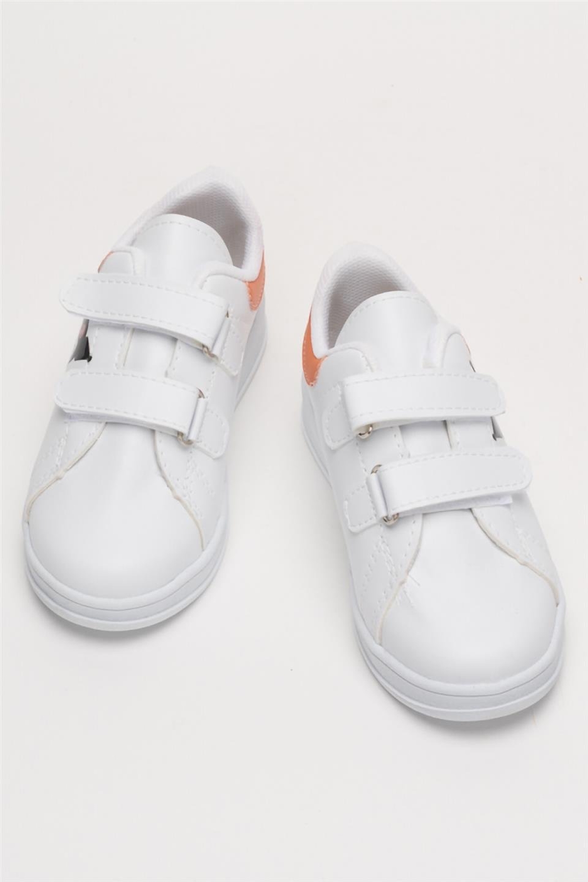 Çocuk Kuromi Baskılı Cırtlı Unisex Spor Ayakkabı TURUNCU - Görsel 7