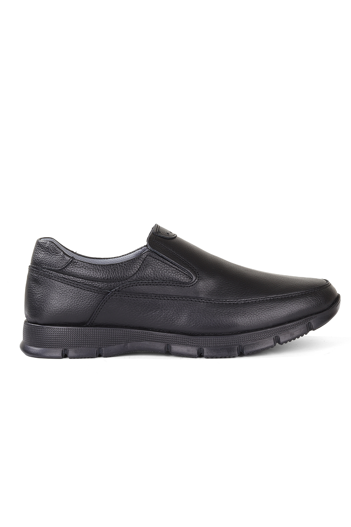 U2 Bağcıksız Ortopedik Taban Deri Kışlık Erkek Ayakkabı - Görsel 2