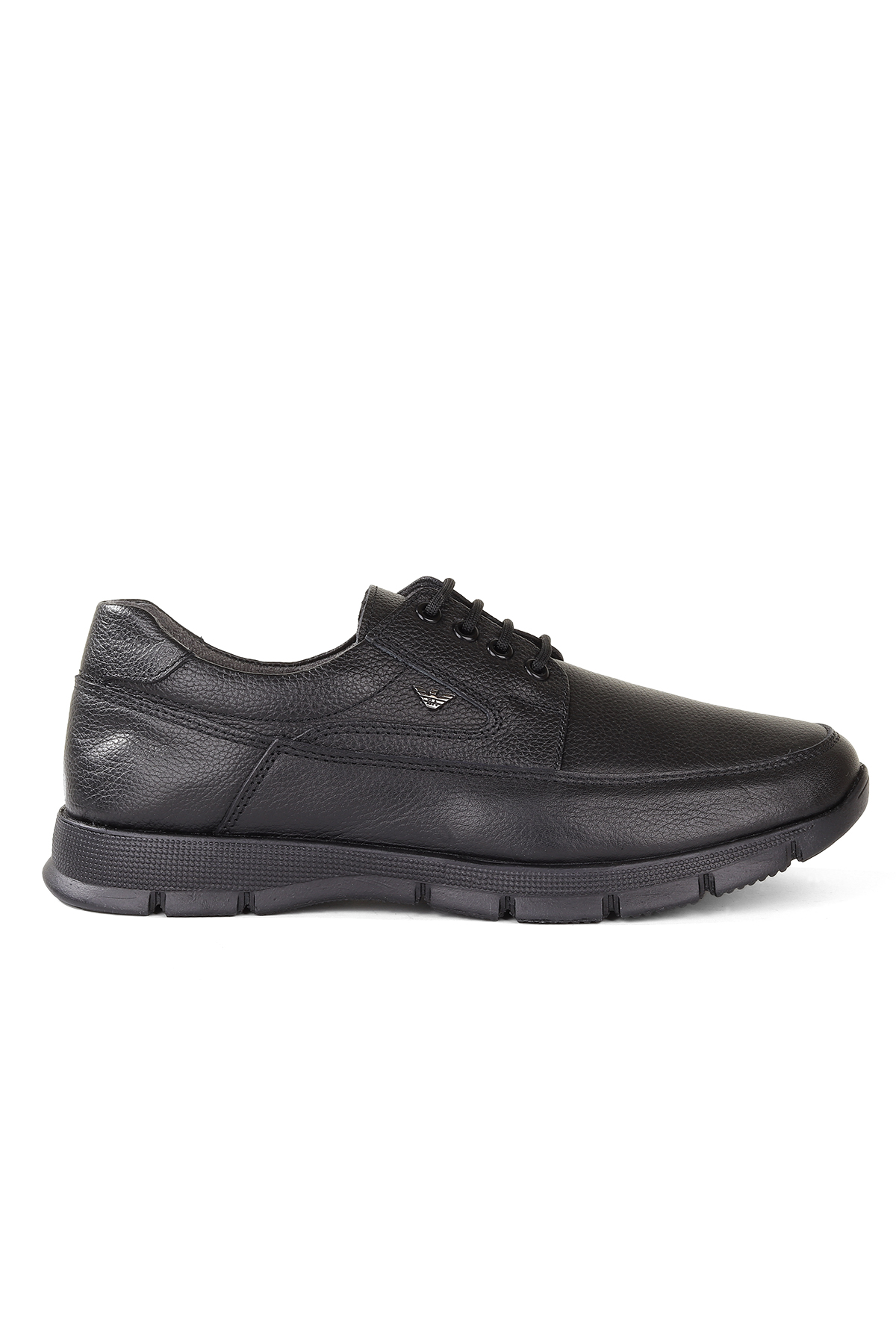 U1 Bağcıklı Ortopedik Taban Deri Kışlık Erkek Ayakkabı - Görsel 2