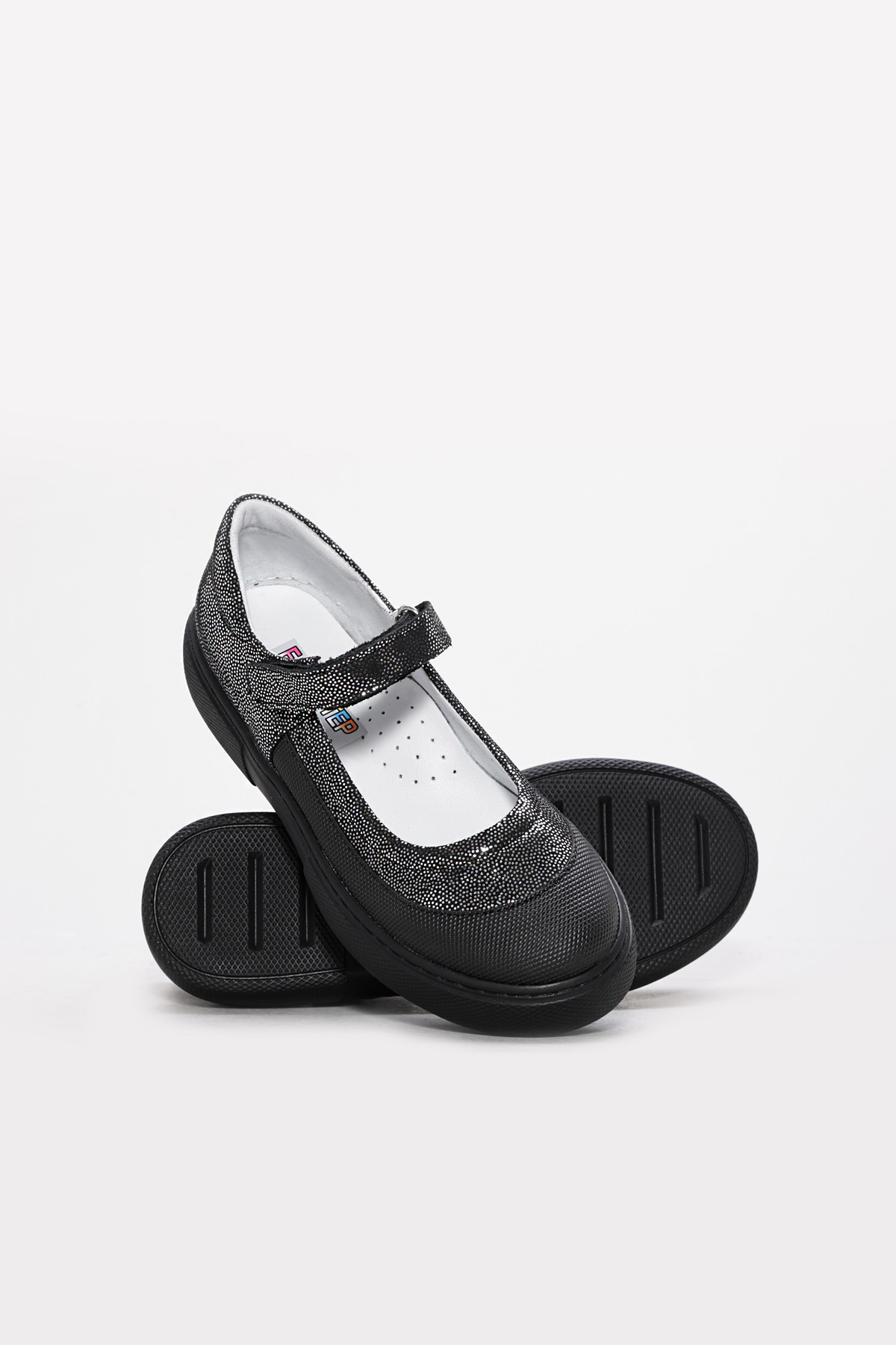 Hakiki Deri Kız Çocuk Casual Ayakkabı 837XA842 - Görsel 4