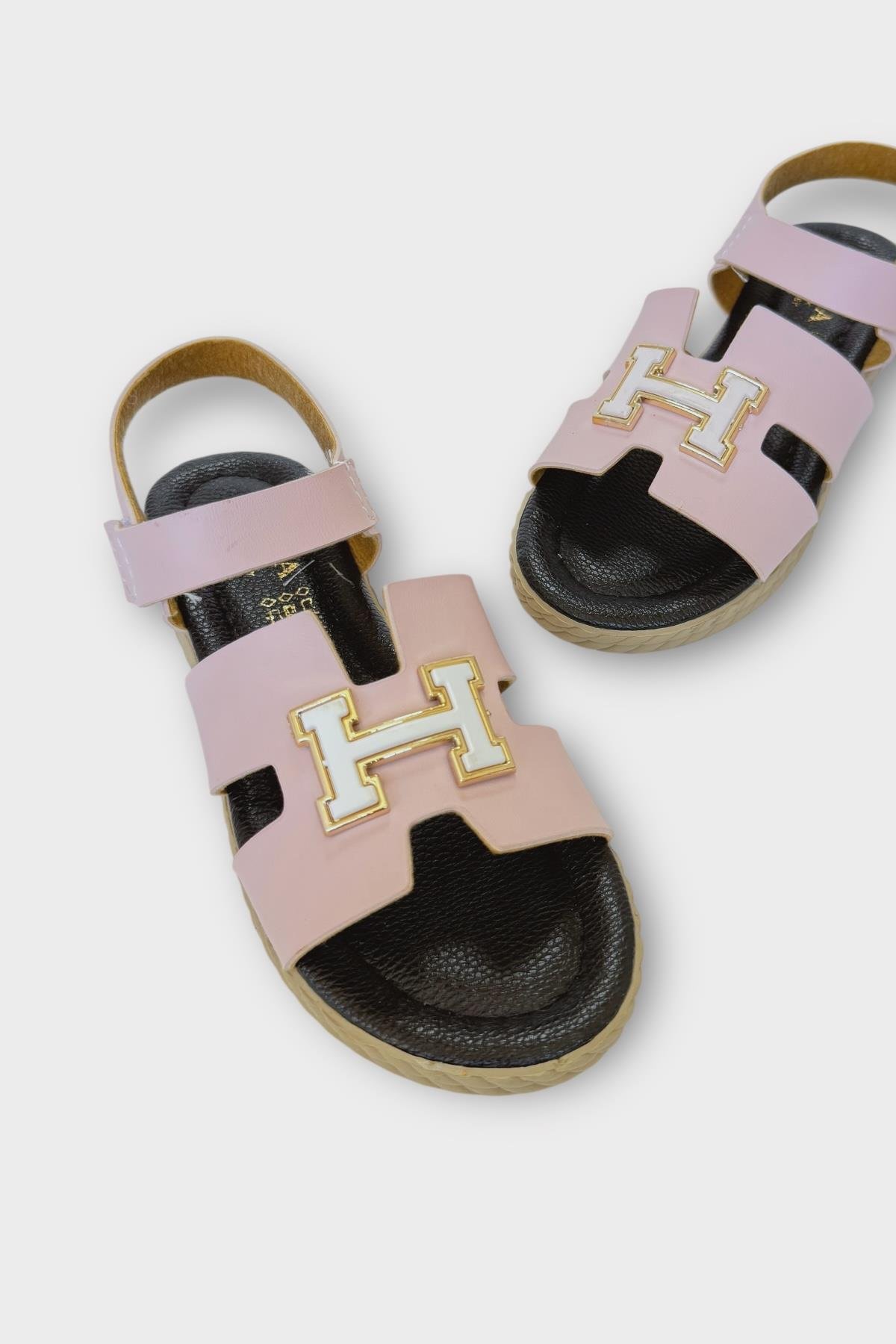 Kadın Önü ve Arkası Açık Yazlık Sandalet PUDRA - Görsel 4