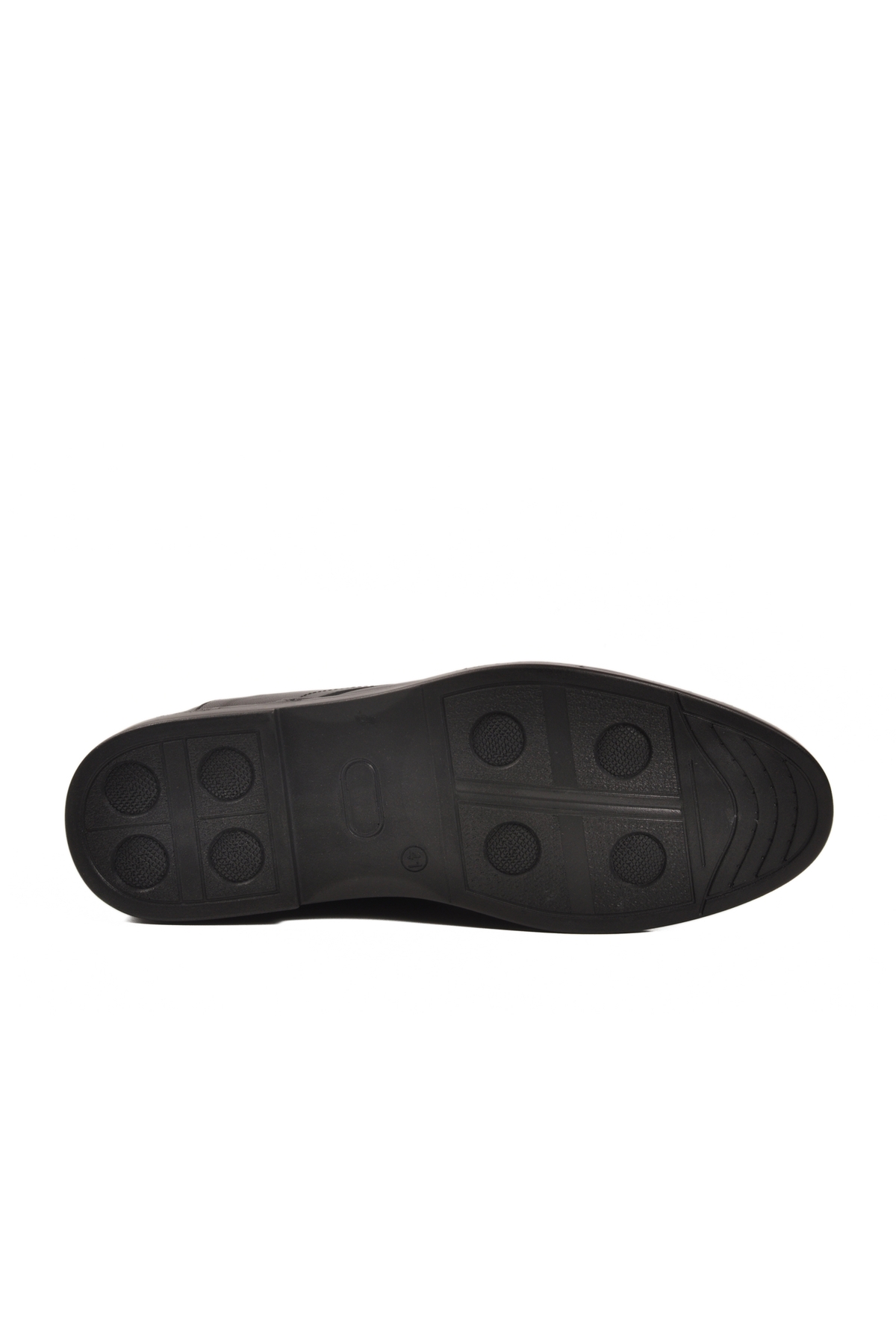 Siyah Hakiki Deri Erkek Casual Ayakkabı DSN 2032 M - Görsel 6