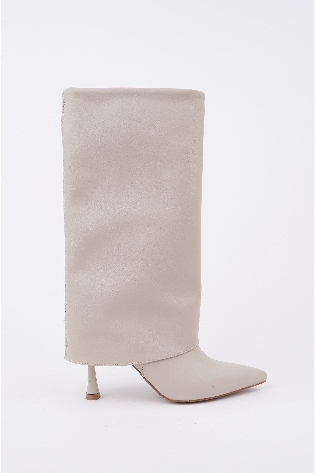 MİLENA Sivri Burun İnce Topuklu Kadın Çizme - Görsel 3