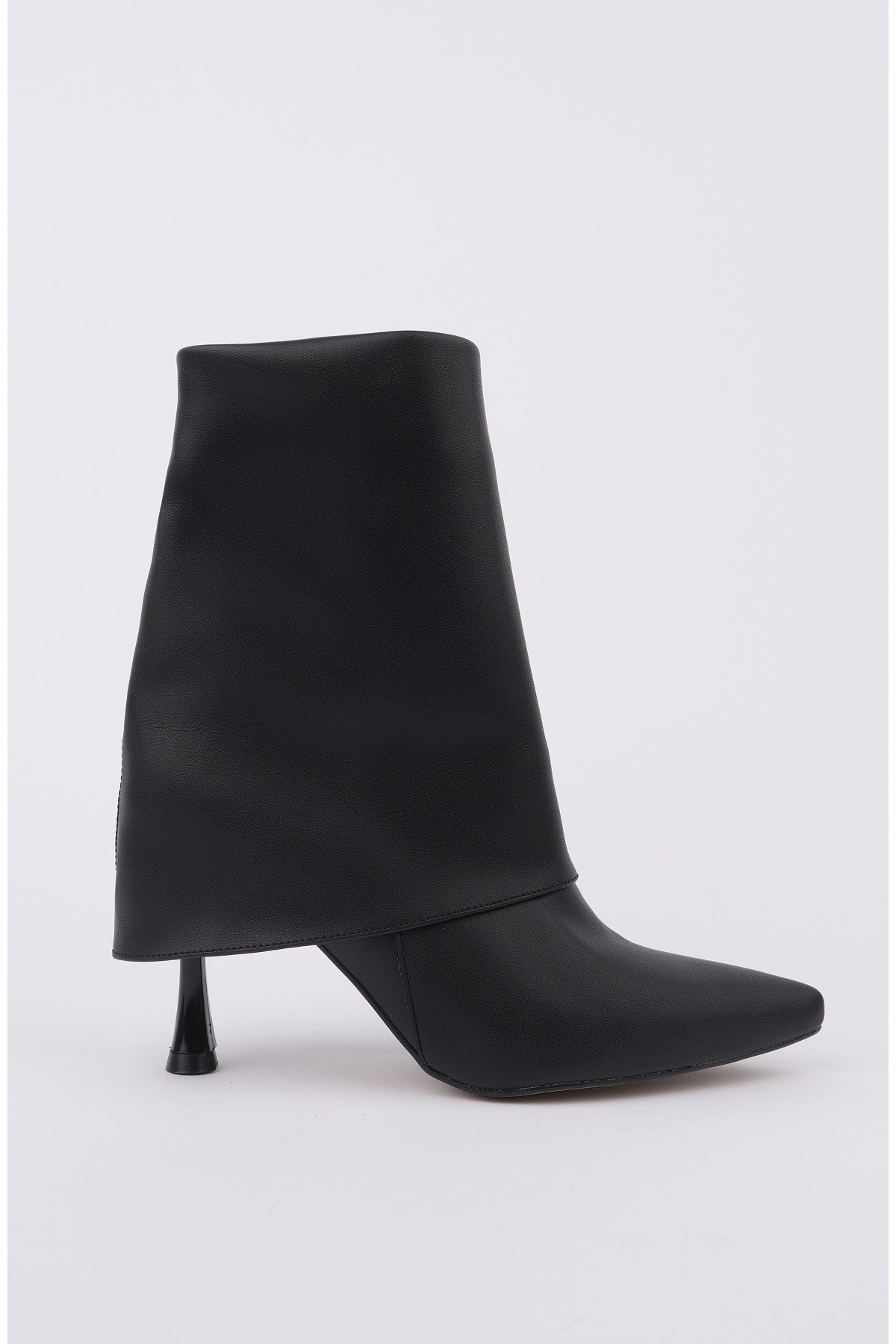 MARLA Sivri Burun İnce Topuklu Fermuarlı Kadın Bot - Görsel 2