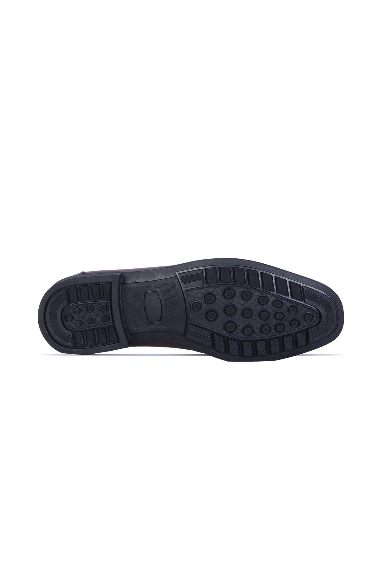 1161 Taba Kauçuk %100 Deri Erkek Klasik Ayakkabı - Görsel 5