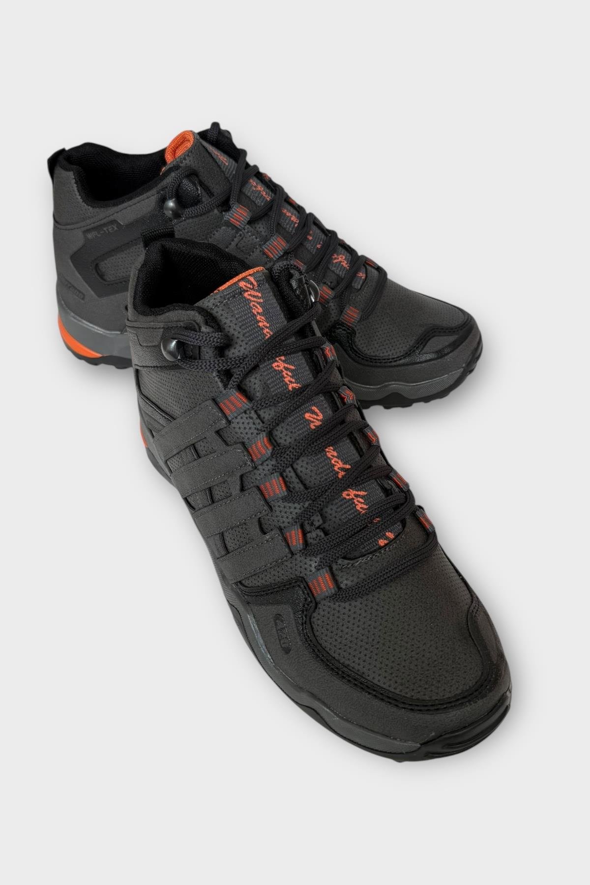 Erkek Kışlık Trekking Spor Bot FÜME - ORANJ - Görsel 3