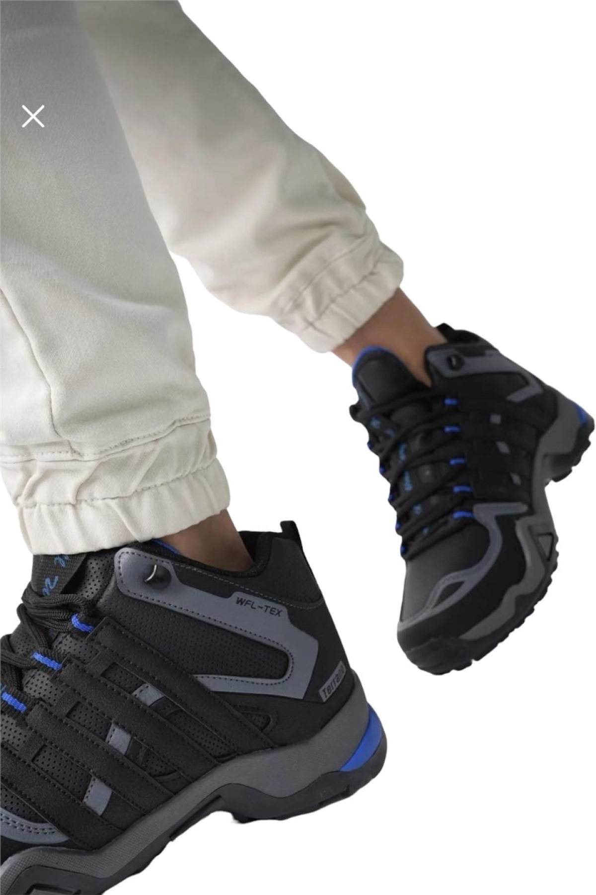 Liger Liger Siyah Erkek Kışlık Trekking Spor Bot SİYAH SAX Outdoor Ayakkabı | Flo Siyah - 7. görsel