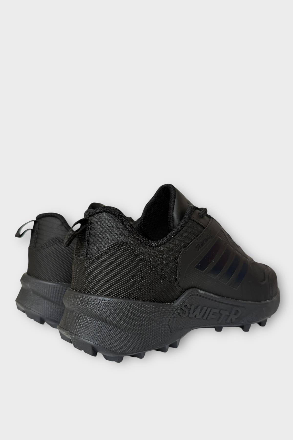 Erkek Soğuk Geçirmez Spor Outdoor Trekking Bot Ayakkabı SİYAH - SİYAH - Görsel 6