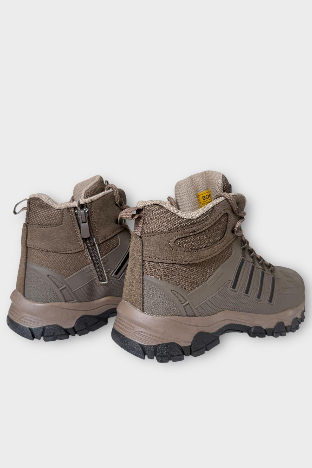 Unısex Soğuk Geçirmez Fermuarlı Trekking &amp; Outdoor Bot VİZON - Görsel 6