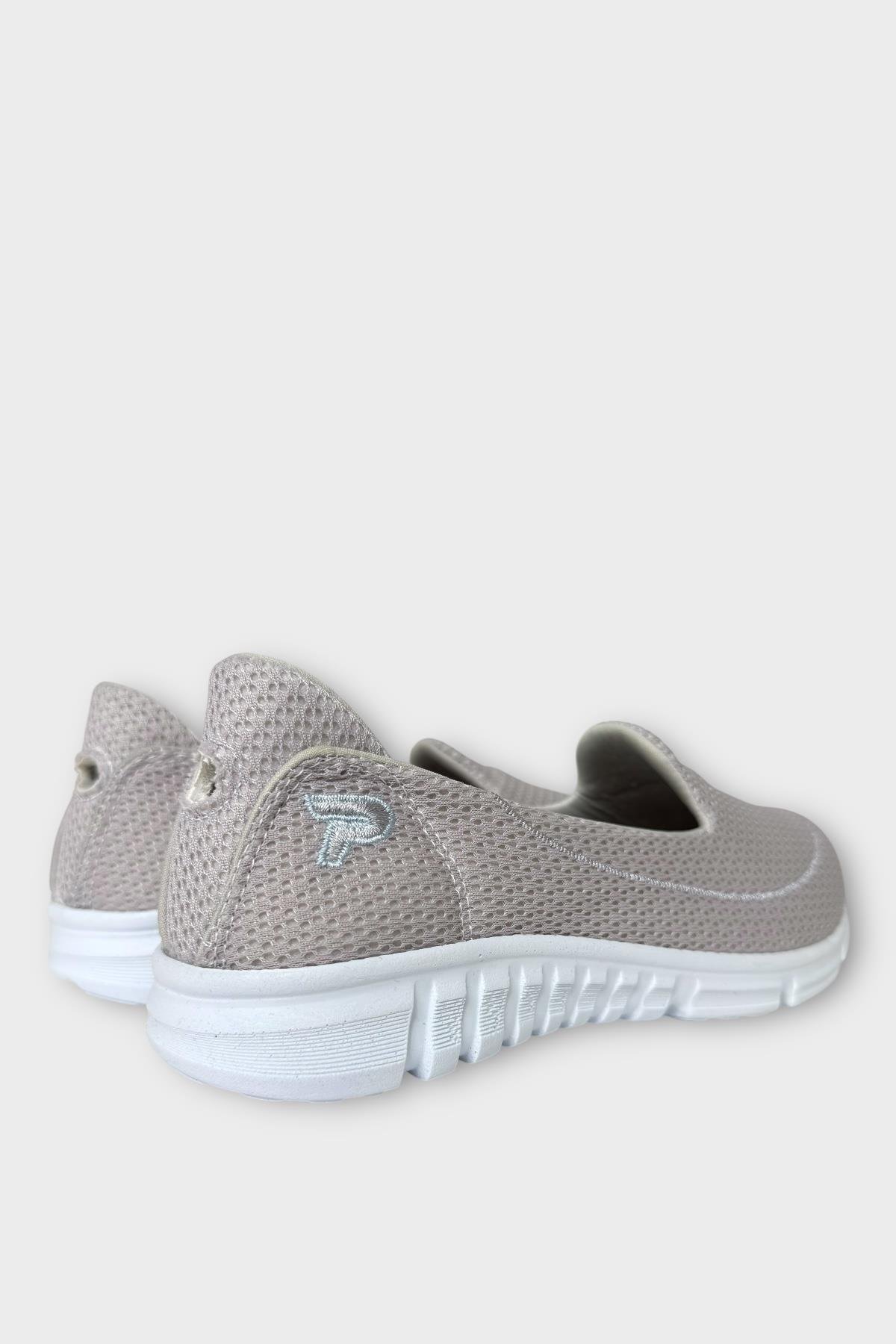 Mey Form Ortopedik Taban Günlük Yürüyüş Ayakkabısı GRİ - BEYAZ - Görsel 6