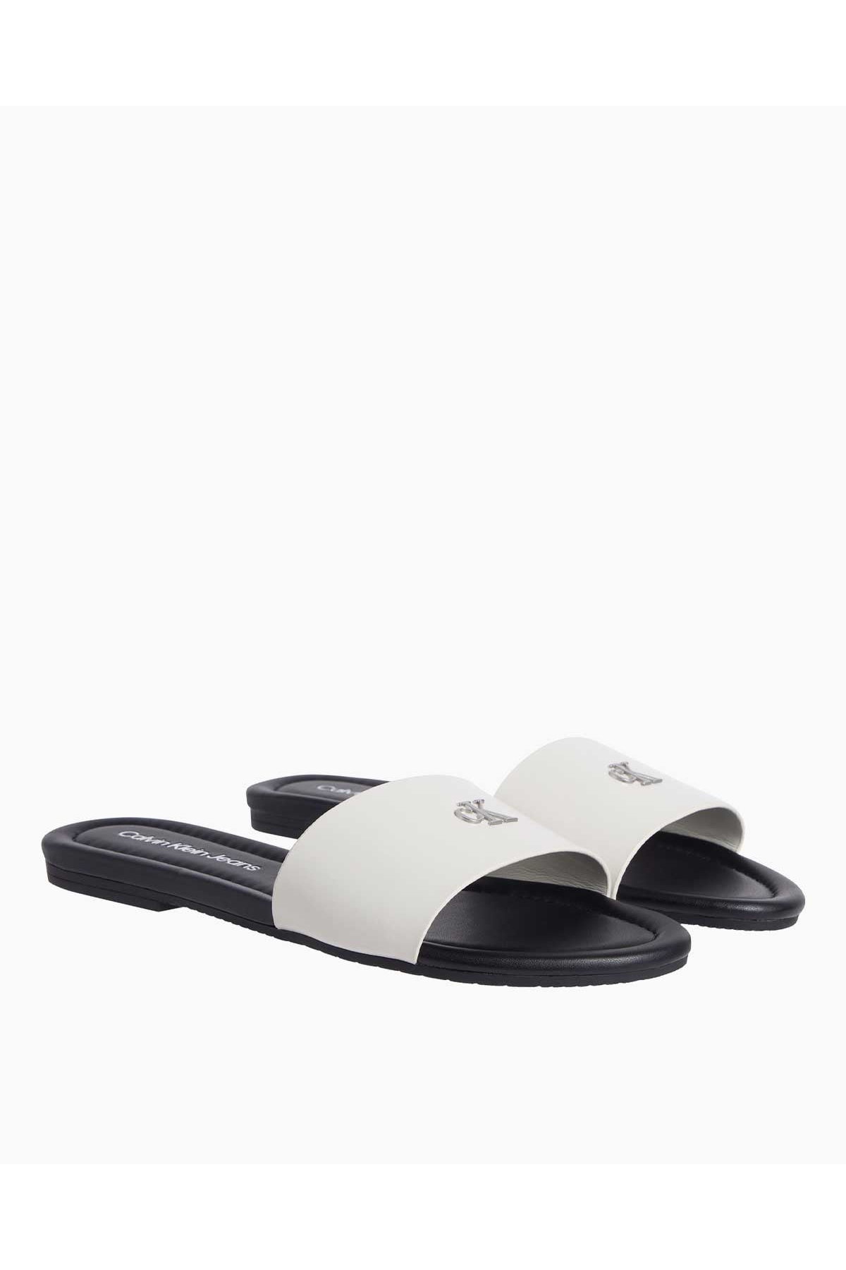 Flat Slide Logolu Terlik - Görsel 2