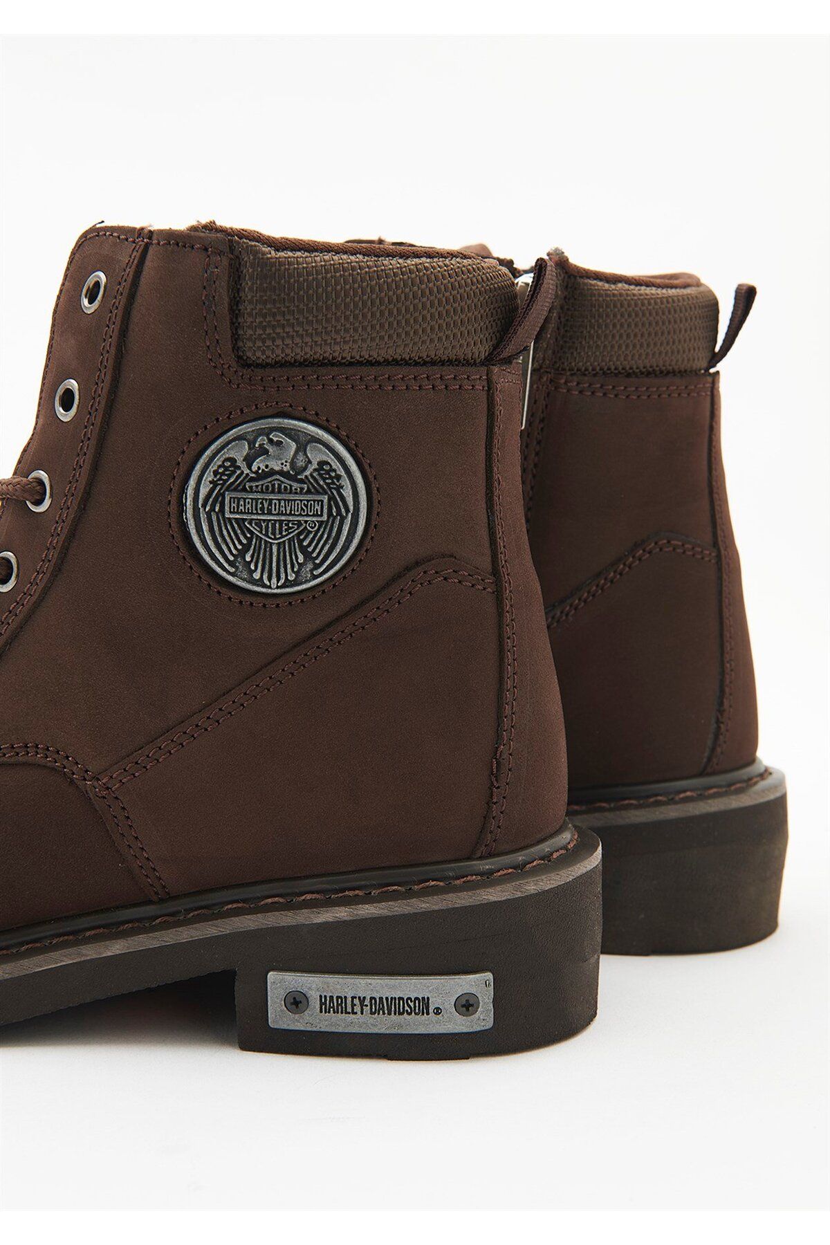 Jim Kadın Koyu Kahverengi Nubuk Bot - Görsel 6