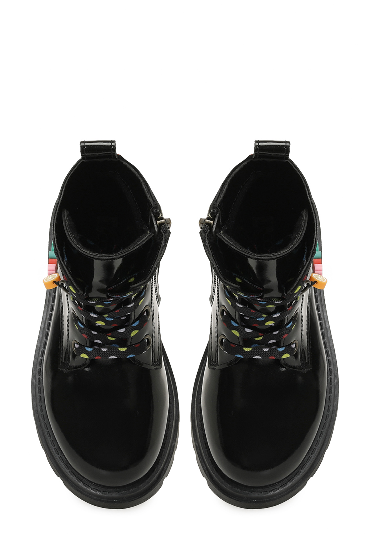 I Cool BALASO P 5PR Siyah Kız Çocuk Worker Bot - Görsel 5