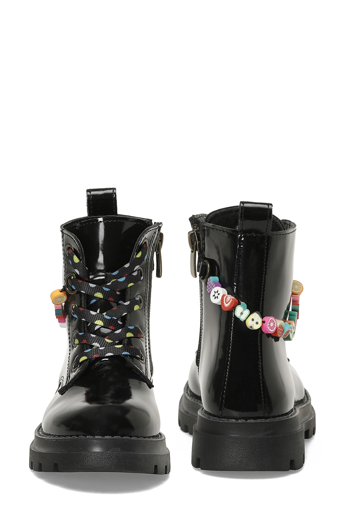 I Cool BALASO P 5PR Siyah Kız Çocuk Worker Bot - Görsel 6