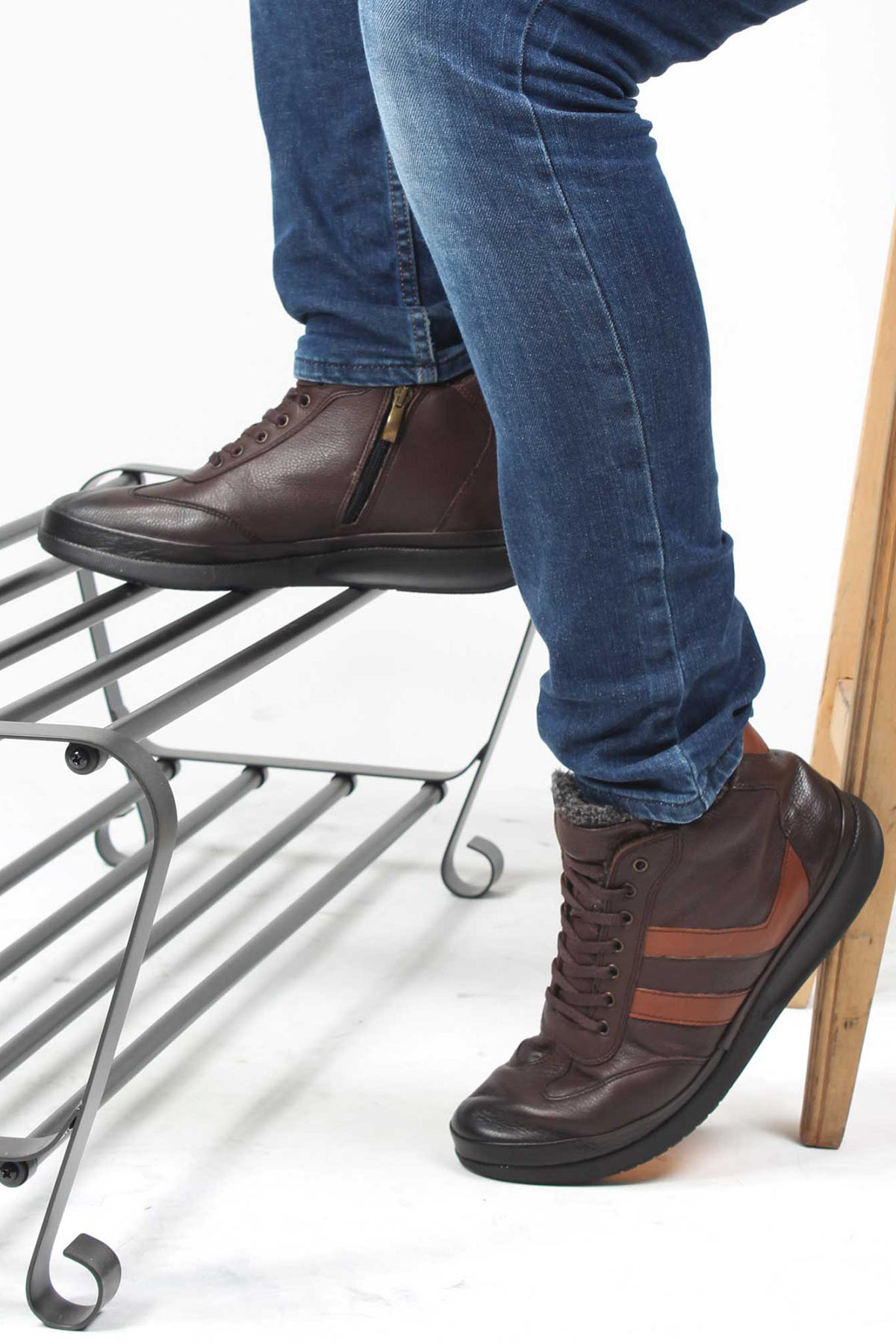 Hakiki Deri Erkek Klasik Bot 855SMA660 - Görsel 2