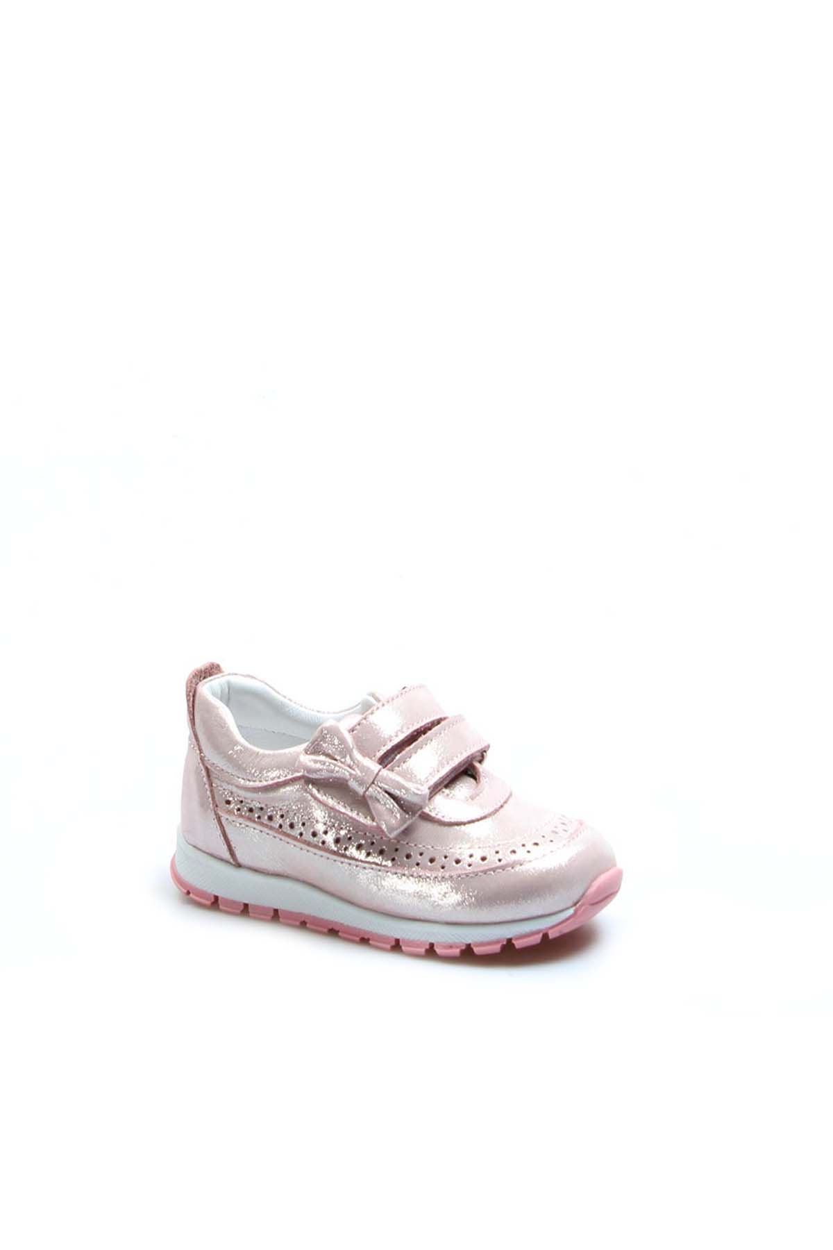 Hakiki Deri Kız Çocuk Sneaker Ayakkabı 837BA03 - Görsel 4