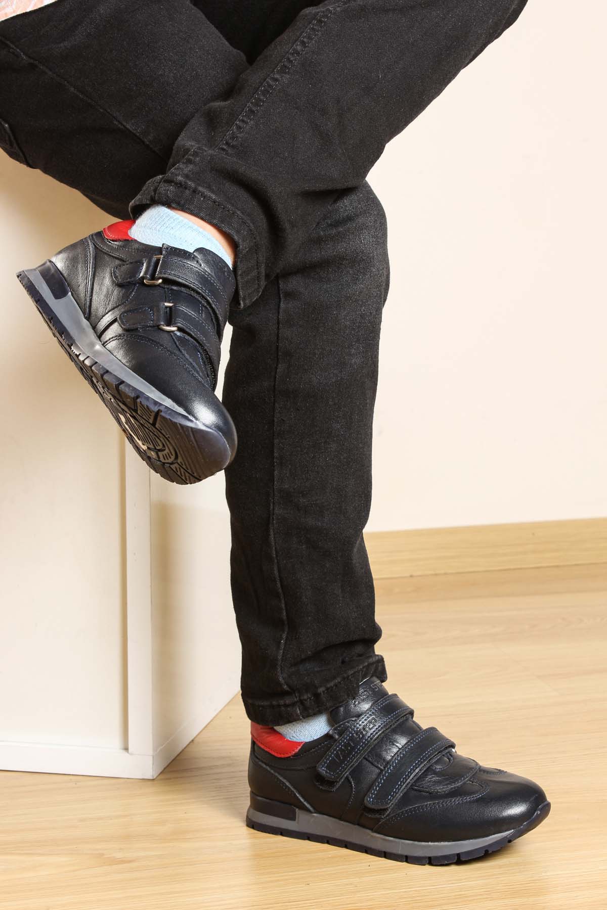 Hakiki Deri Unisex Çocuk Casual Ayakkabı 006FA900 - Görsel 2
