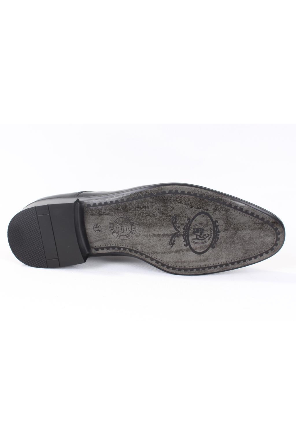 851 SİYAH RUGAN KLASİK ERKEK DERİ AYAKKABI - Görsel 5