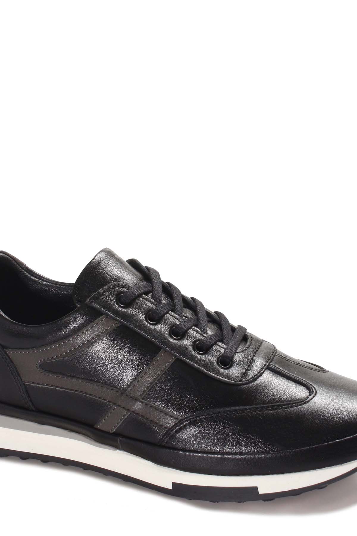 Hakiki Deri Erkek Spor Ayakkabı 855MA1319 - Görsel 4